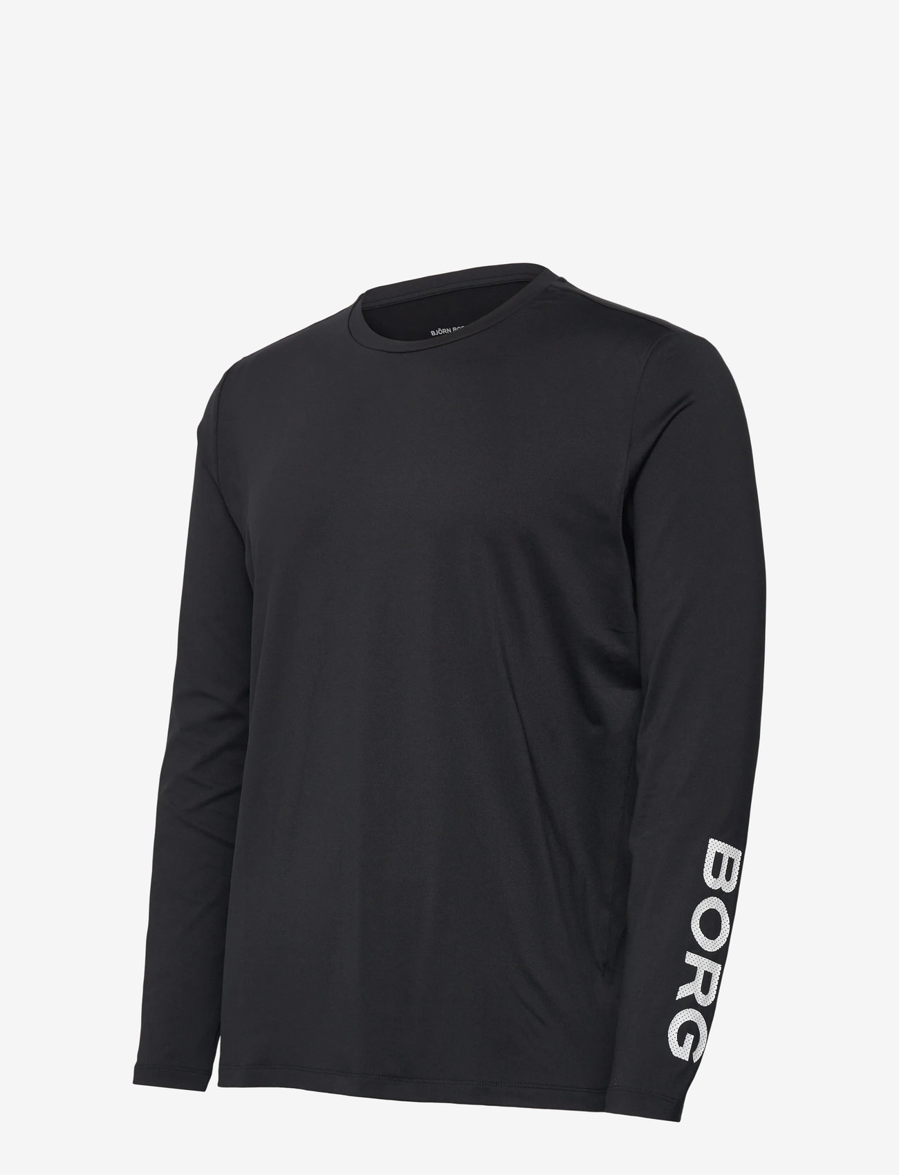 Björn Borg - BORG LONG SLEEVE T-SHIRT - pikkade varrukatega alussärgid - black beauty - 2