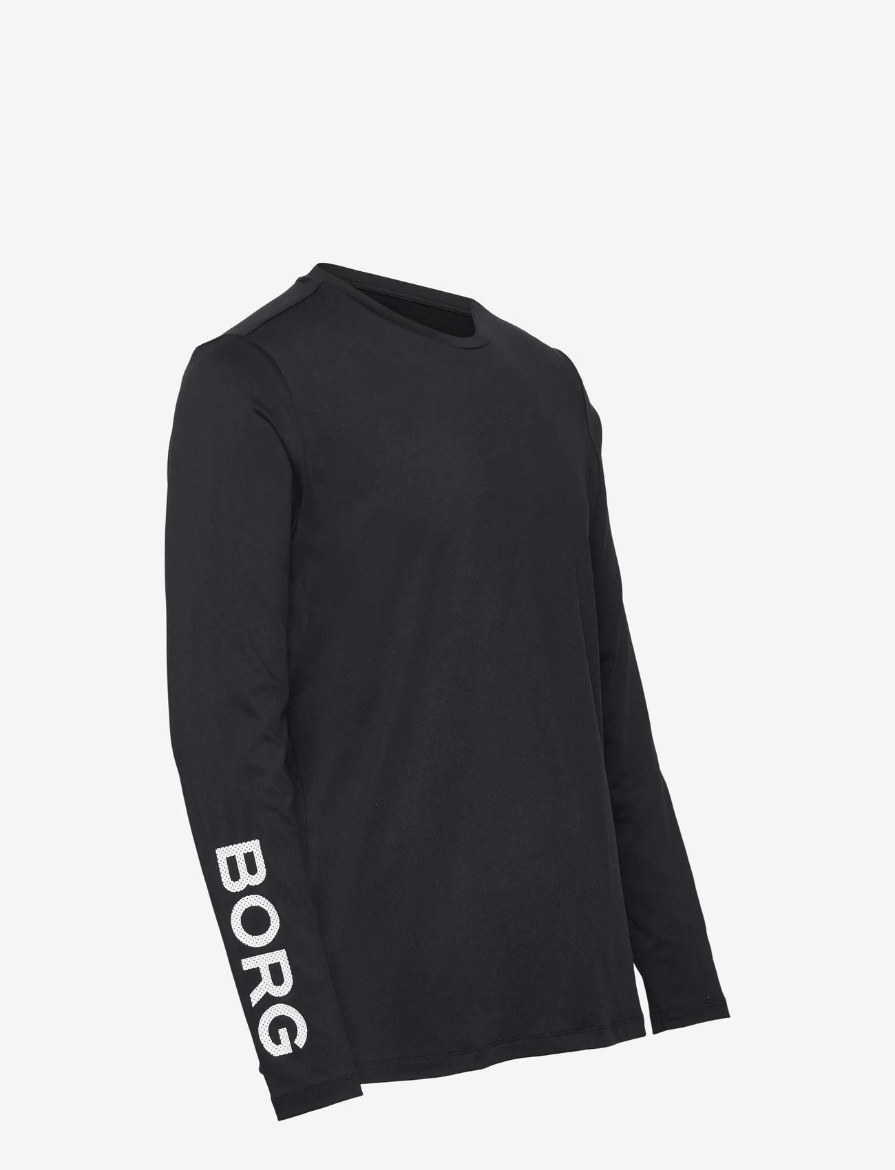 Björn Borg - BORG LONG SLEEVE T-SHIRT - pikkade varrukatega alussärgid - black beauty - 3