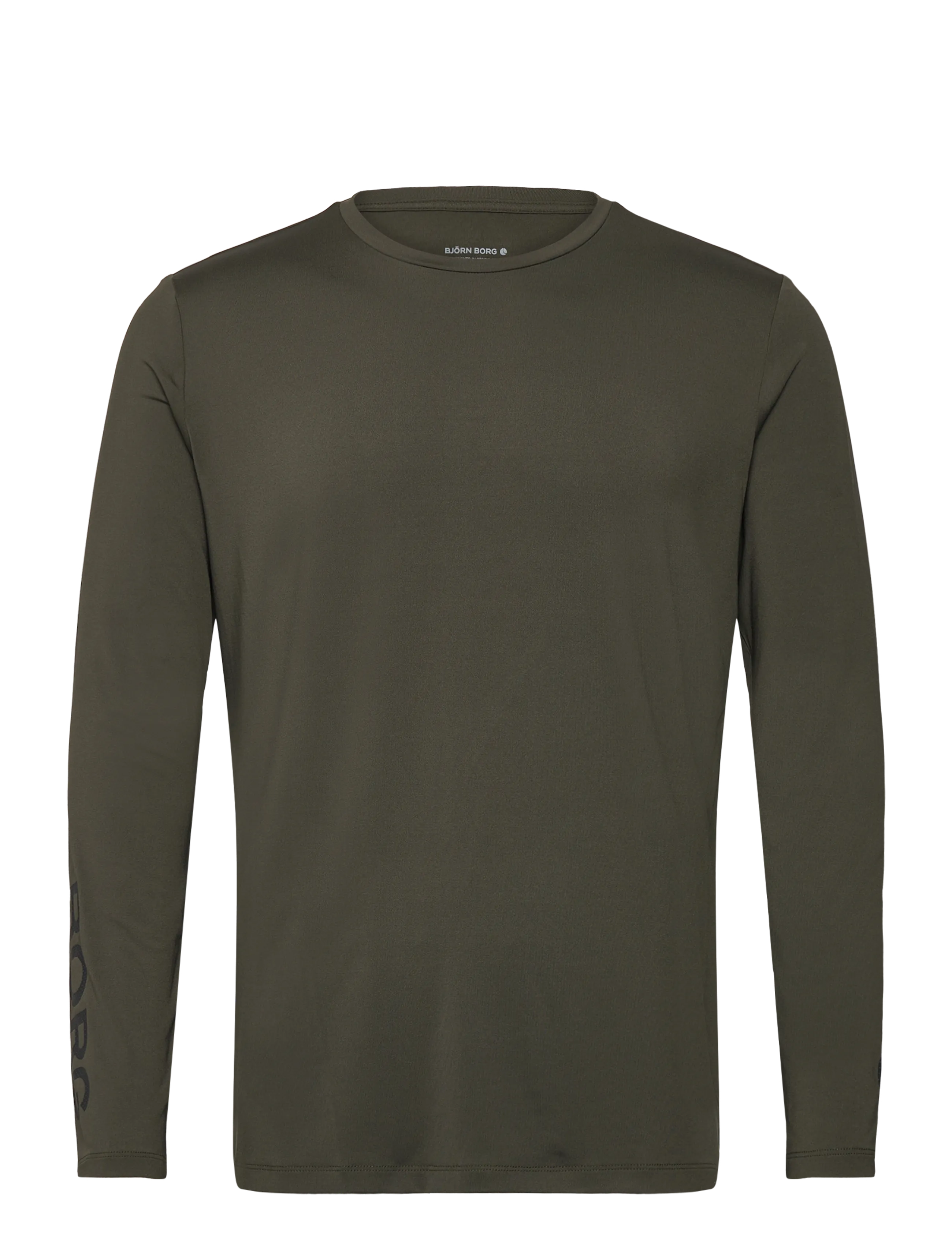 BJÖRN BORG Borg Lange Ärmel T-Shirt Grün - S - Herren