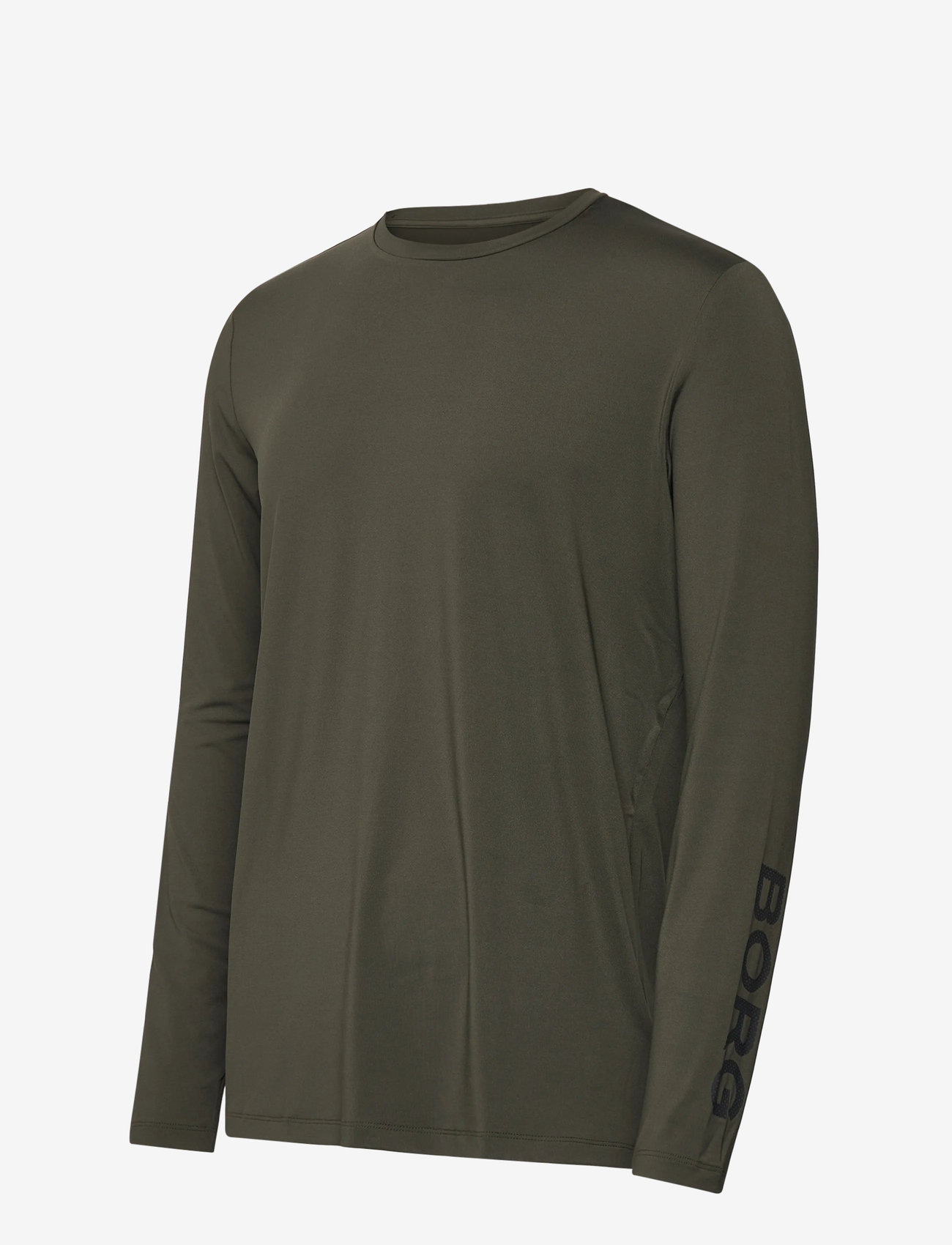 Björn Borg - BORG LONG SLEEVE T-SHIRT - långärmade tröjor - forest night - 3