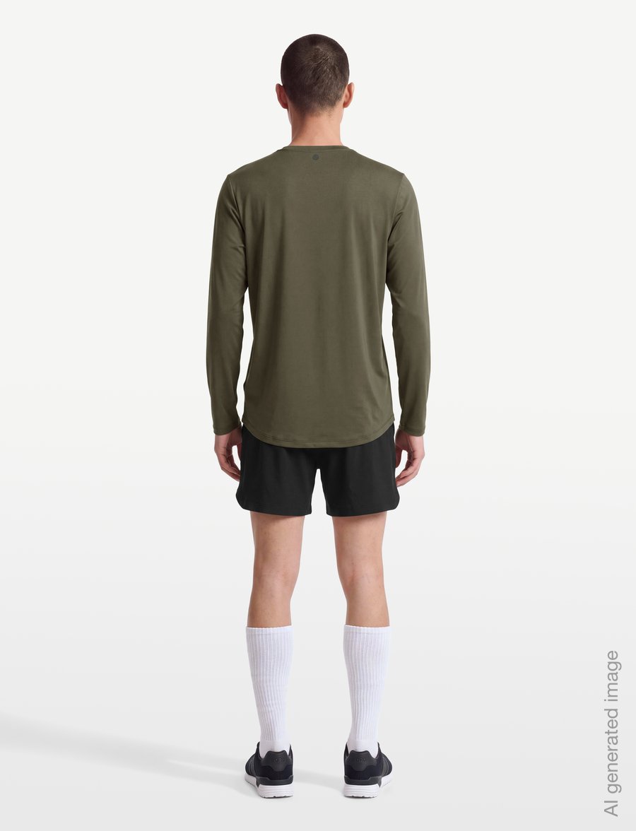 Björn Borg - BORG LONG SLEEVE T-SHIRT - langarmshirts - kalamata - 4