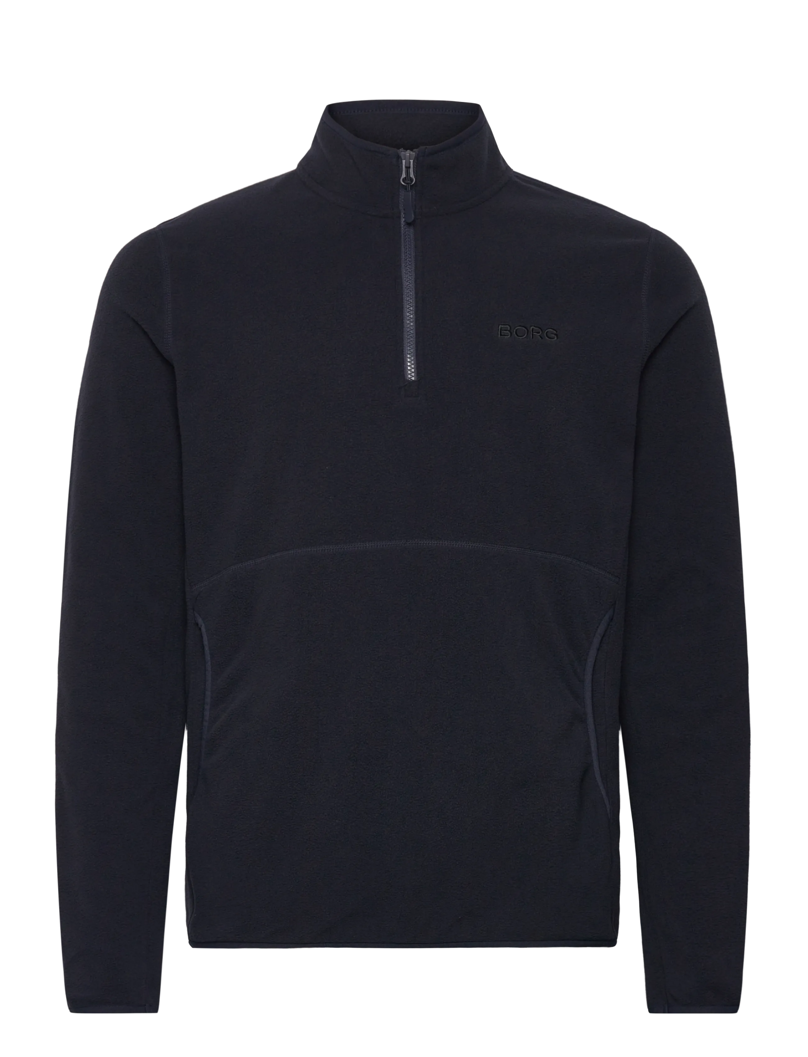 BORG HALF ZIP FLEECE - NIGHT SKY