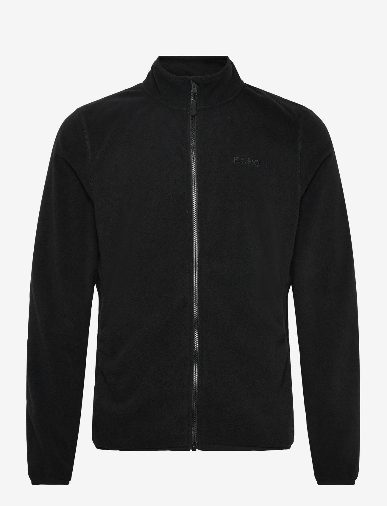 Björn Borg - BORG FULL ZIP FLEECE - fleece og mellemlag - black beauty - 0