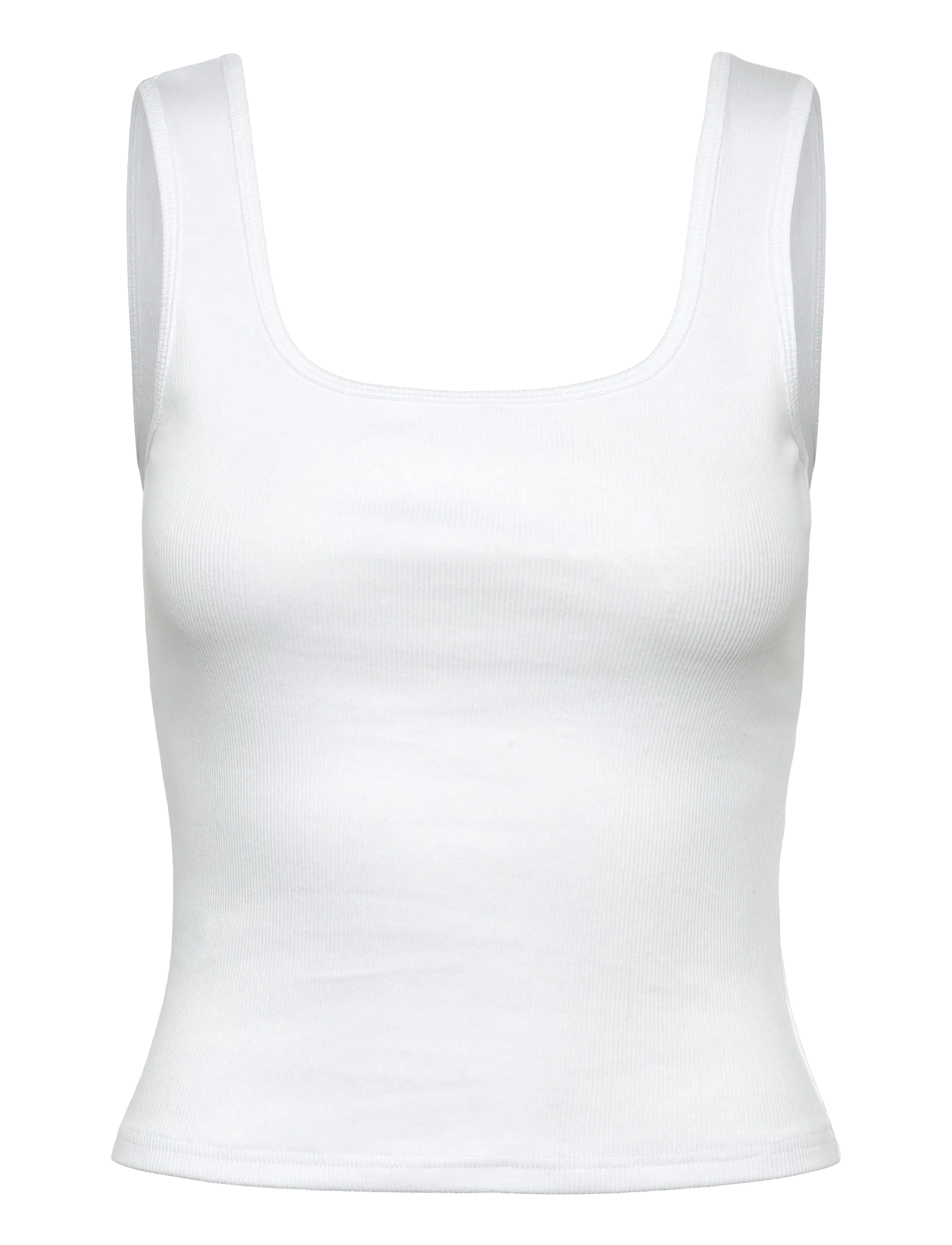 Björn Borg ORIGINAL RIB TANK - Sporttoppar - BRILLIANT WHITE / white
