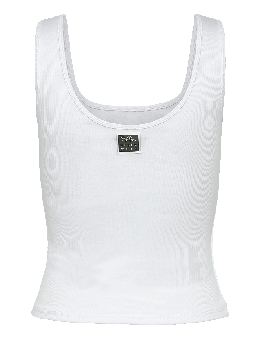 Björn Borg - ORIGINAL RIB TANK - tank tops - brilliant white - 1