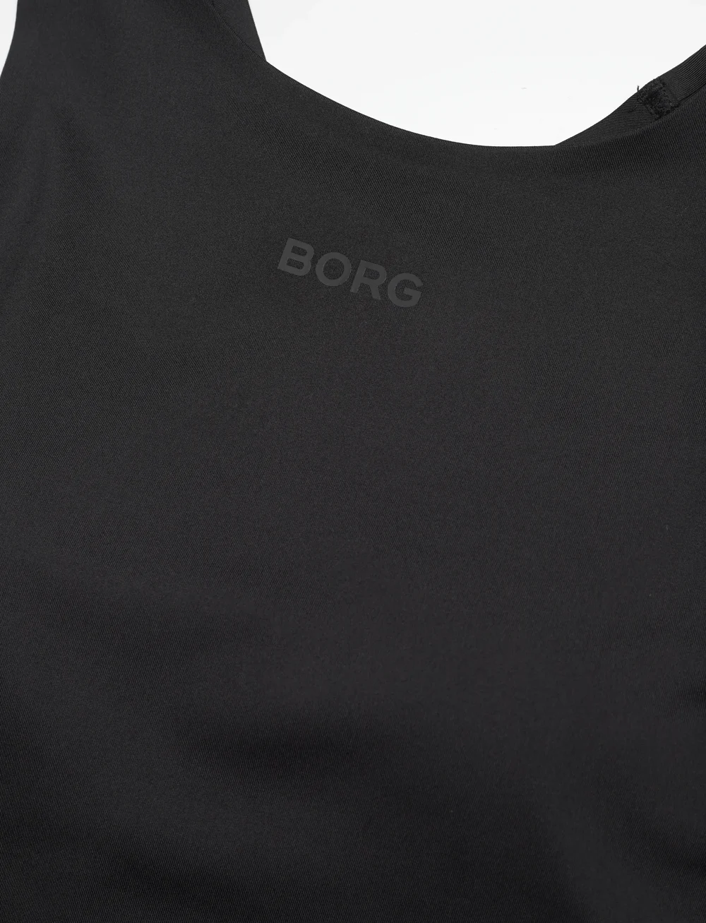 Björn Borg - BORG 2 IN 1 TANK TOP - tanktops - black beauty - 2