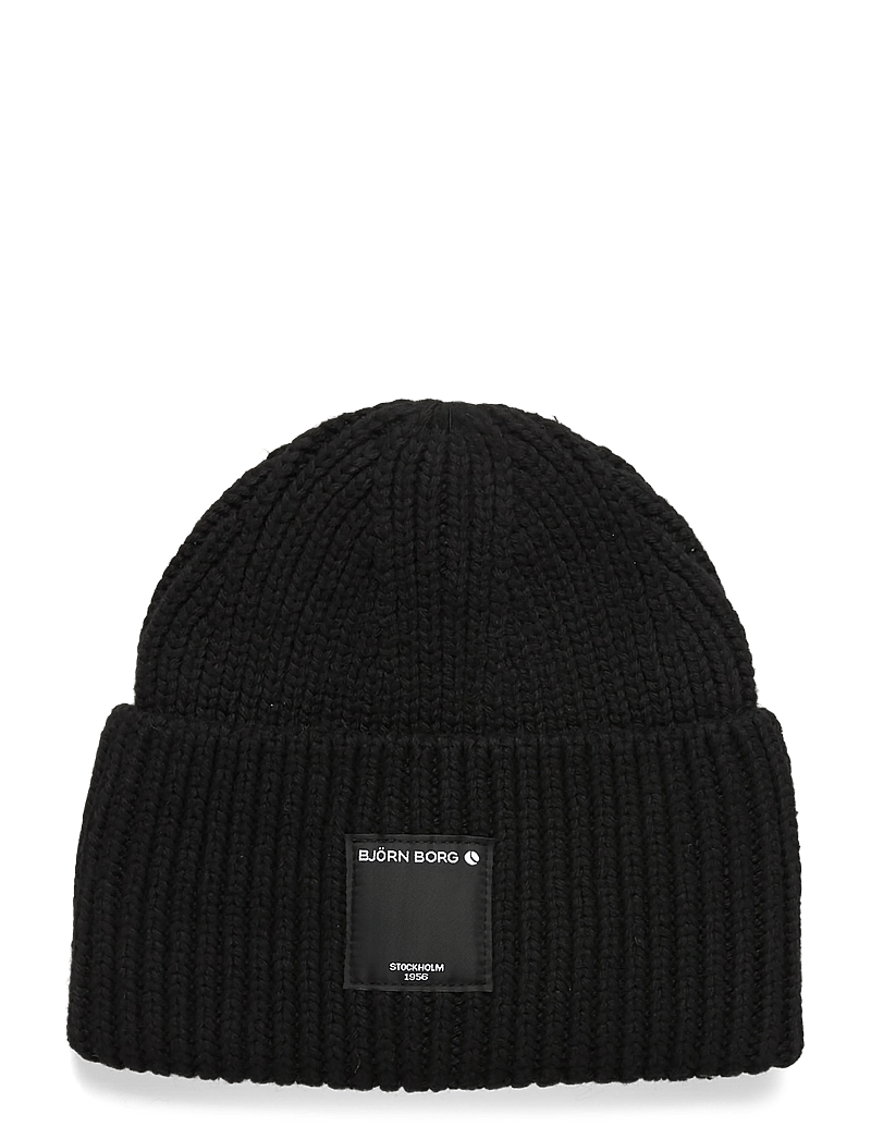 Björn Borg - CENTRE KNIT BEANIE - huer - black beauty - 0