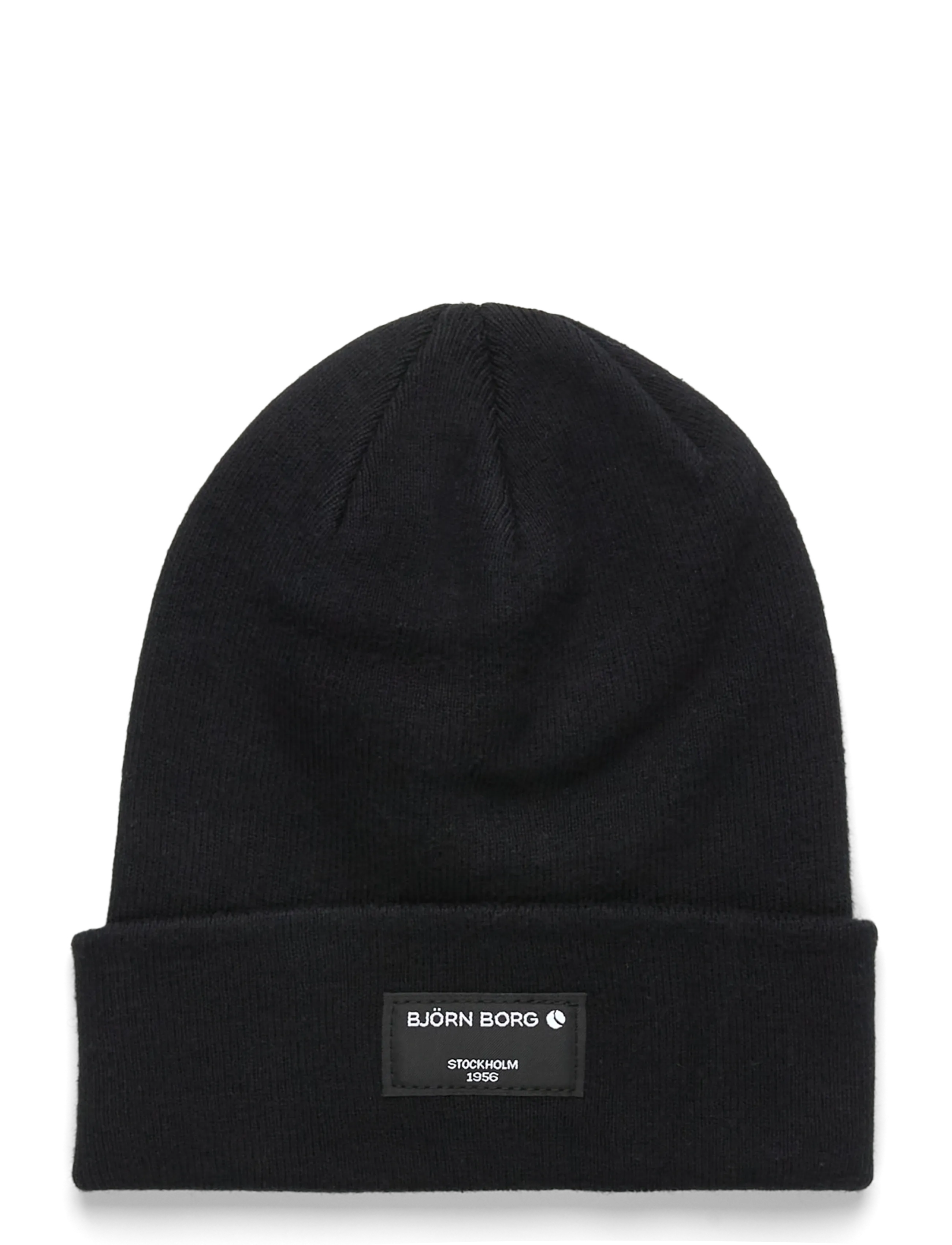 Björn Borg Centre Beanie, One Size, Black, Sport Accessories > Sport Beanies, Dame