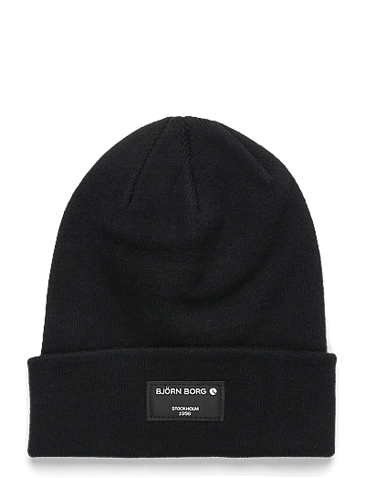Björn Borg CENTRE BEANIE - Mützen - BLACK BEAUTY / black