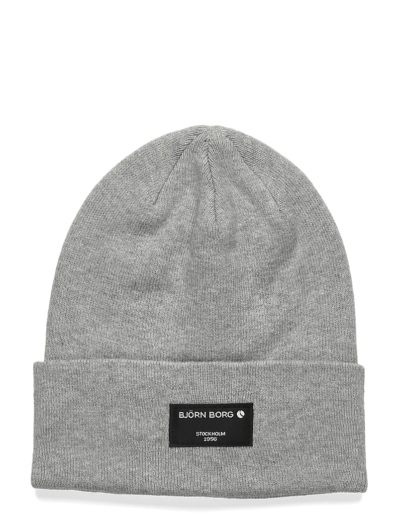 Björn Borg - CENTRE BEANIE - huer - light grey melange - 0