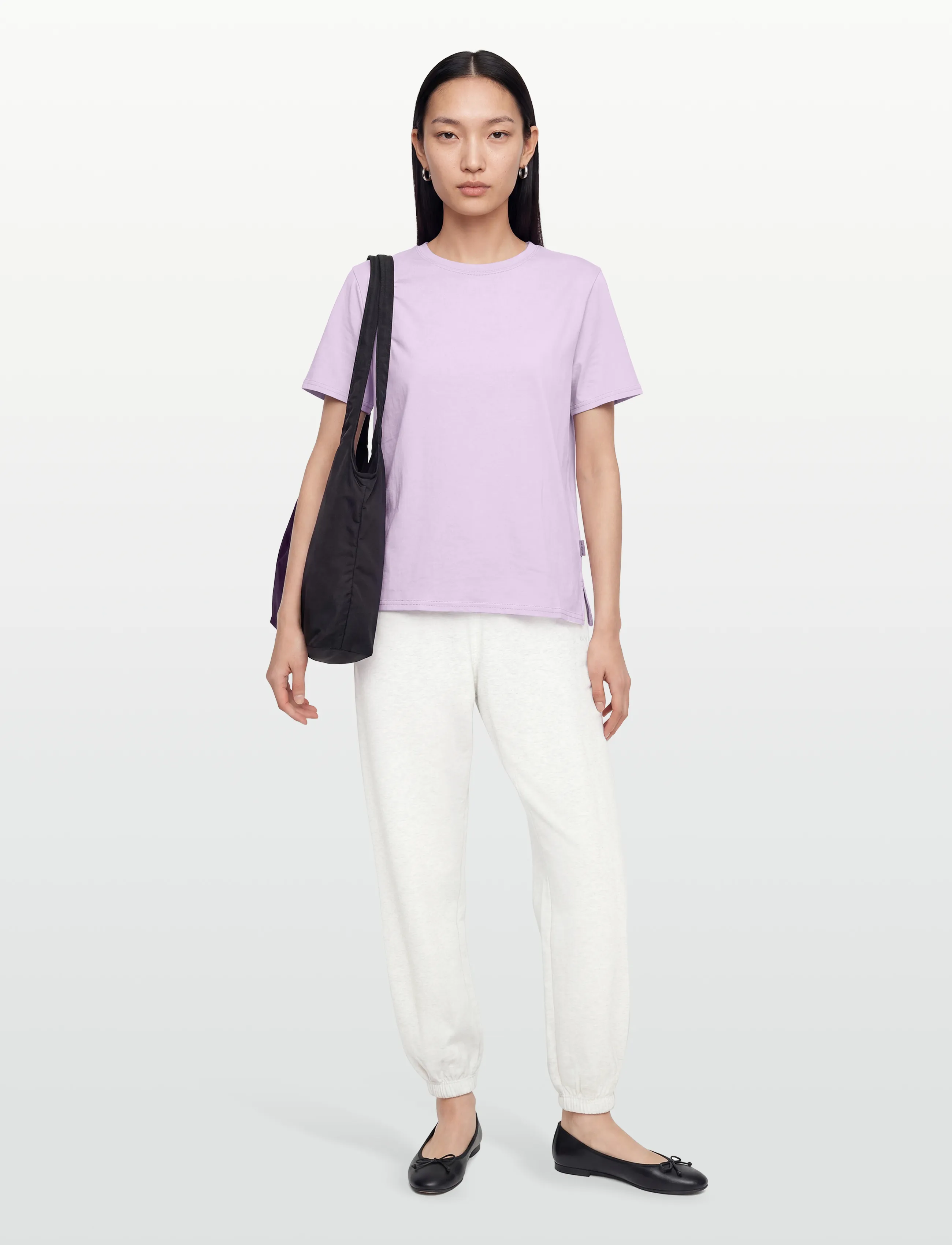 Björn Borg Studio Oversized Sweatpants, M, Grey, Underdele > Joggingbukser, Dame