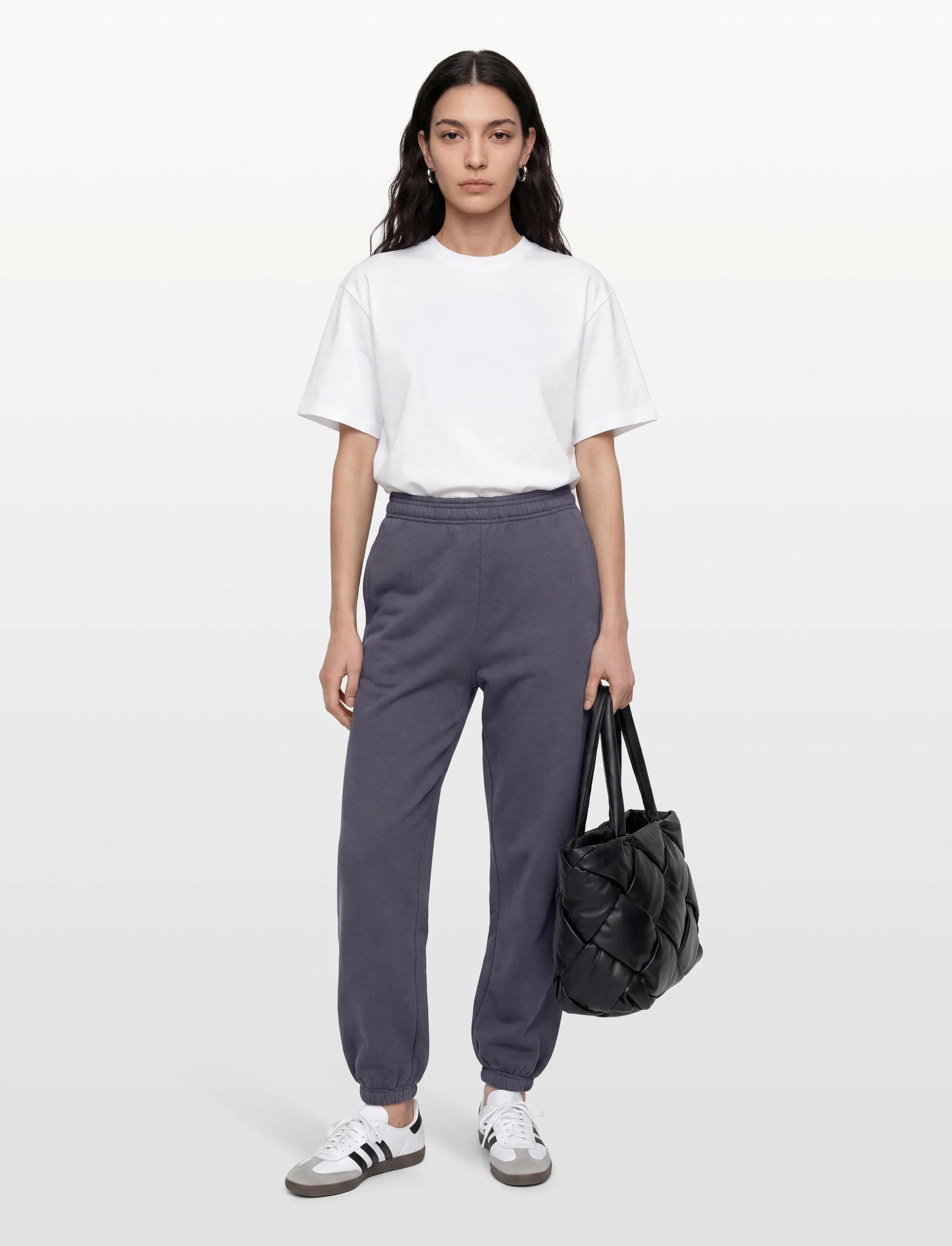Björn Borg Studio Oversized Sweatpants, Kvinder, Oversize Sweatpants, Grå, Str: M