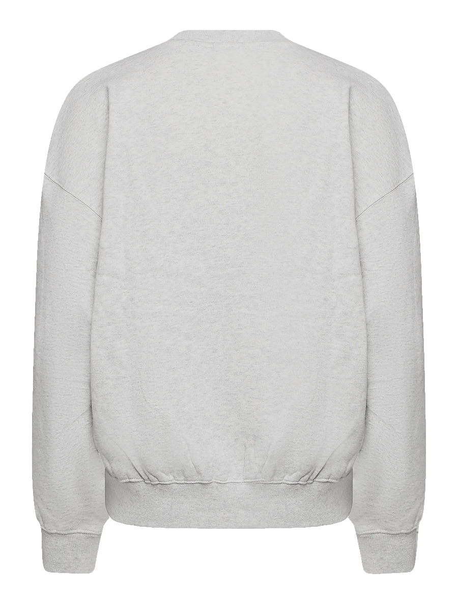 Björn Borg - STUDIO OVERSIZED SWEATSHIRT - Överdelar - ultra light grey melange - 1