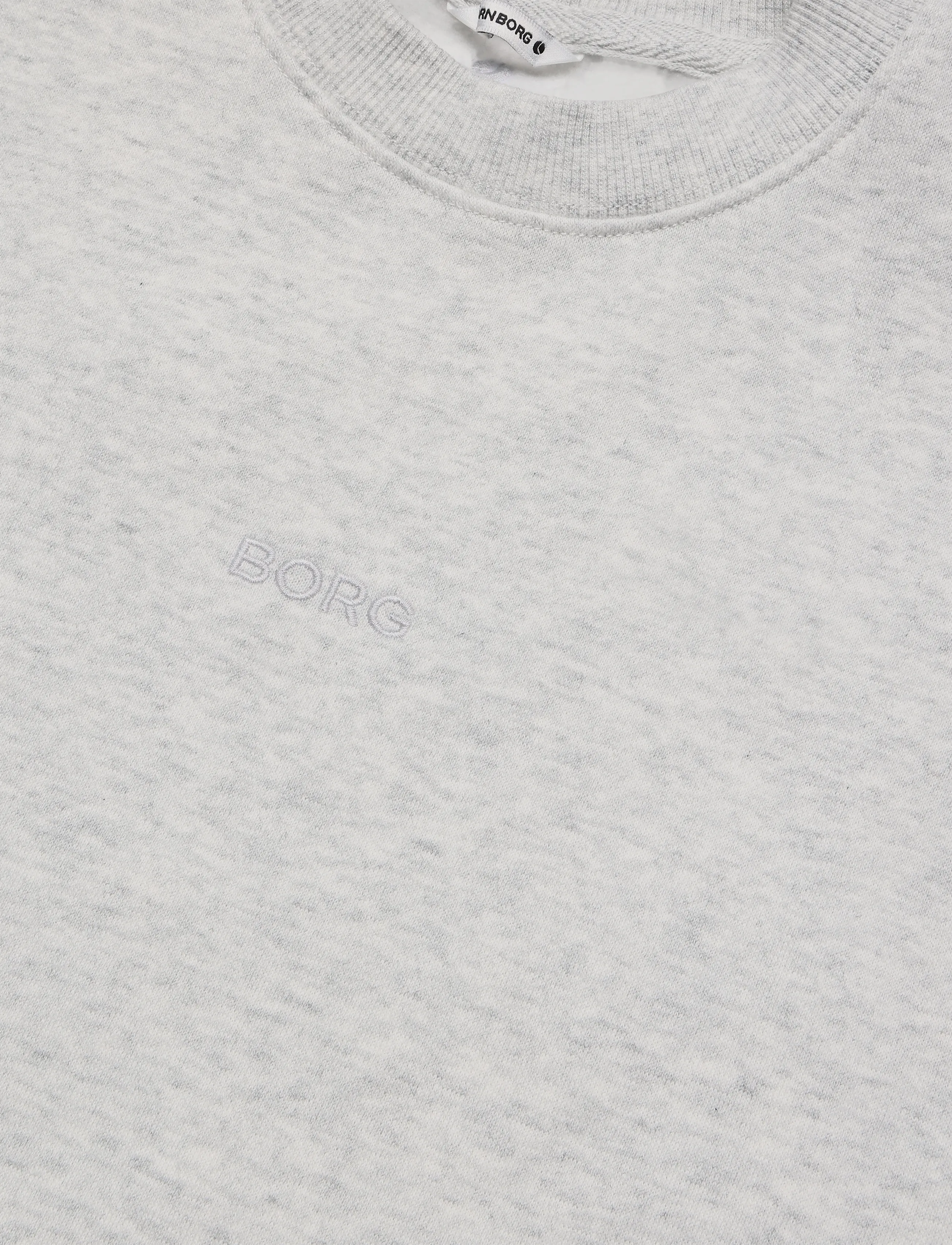 Björn Borg - STUDIO OVERSIZED SWEATSHIRT - tops - ultra light grey melange - 2