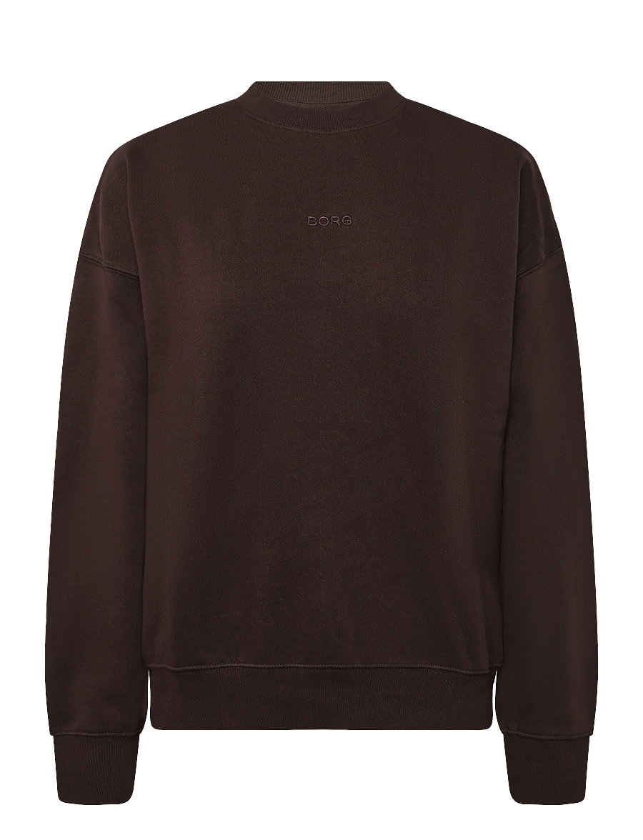 Björn Borg - STUDIO OVERSIZED SWEATSHIRT - dressipluusid - coffee bean - 0