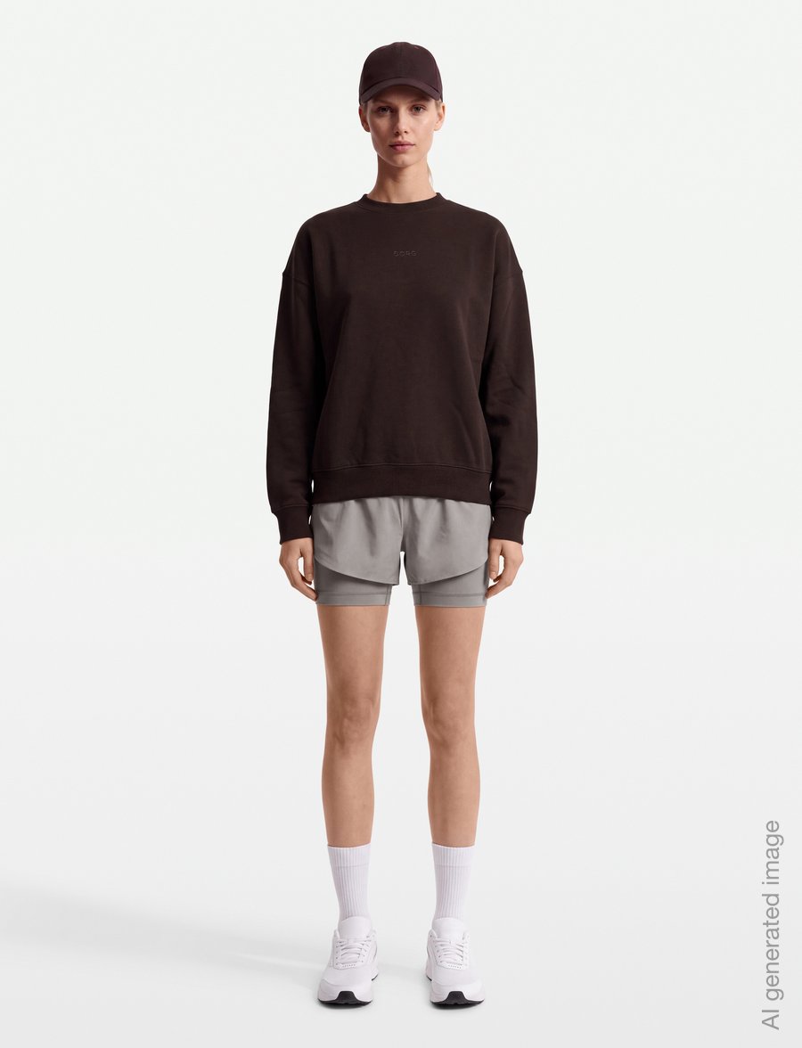 Björn Borg - STUDIO OVERSIZED SWEATSHIRT - sweatshirts - coffee bean - 0