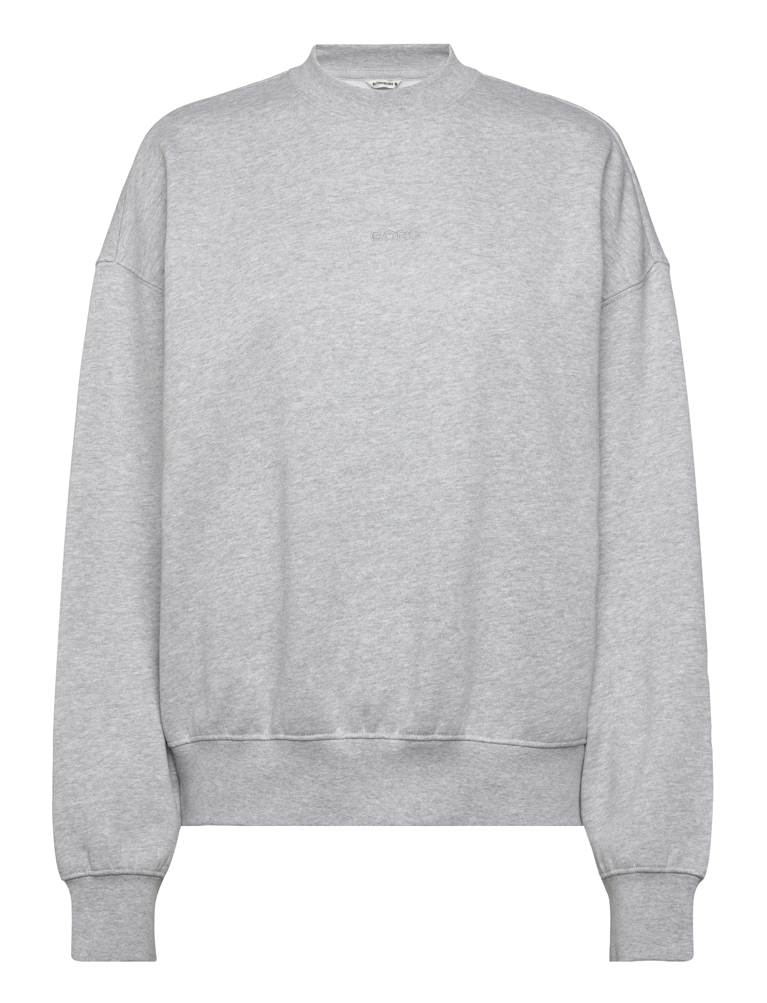 Björn Borg Studio Oversized Sweatshirt, M, Grey, Sport Sweatshirts & Hoodies > Sport Sweatshirts, Dame