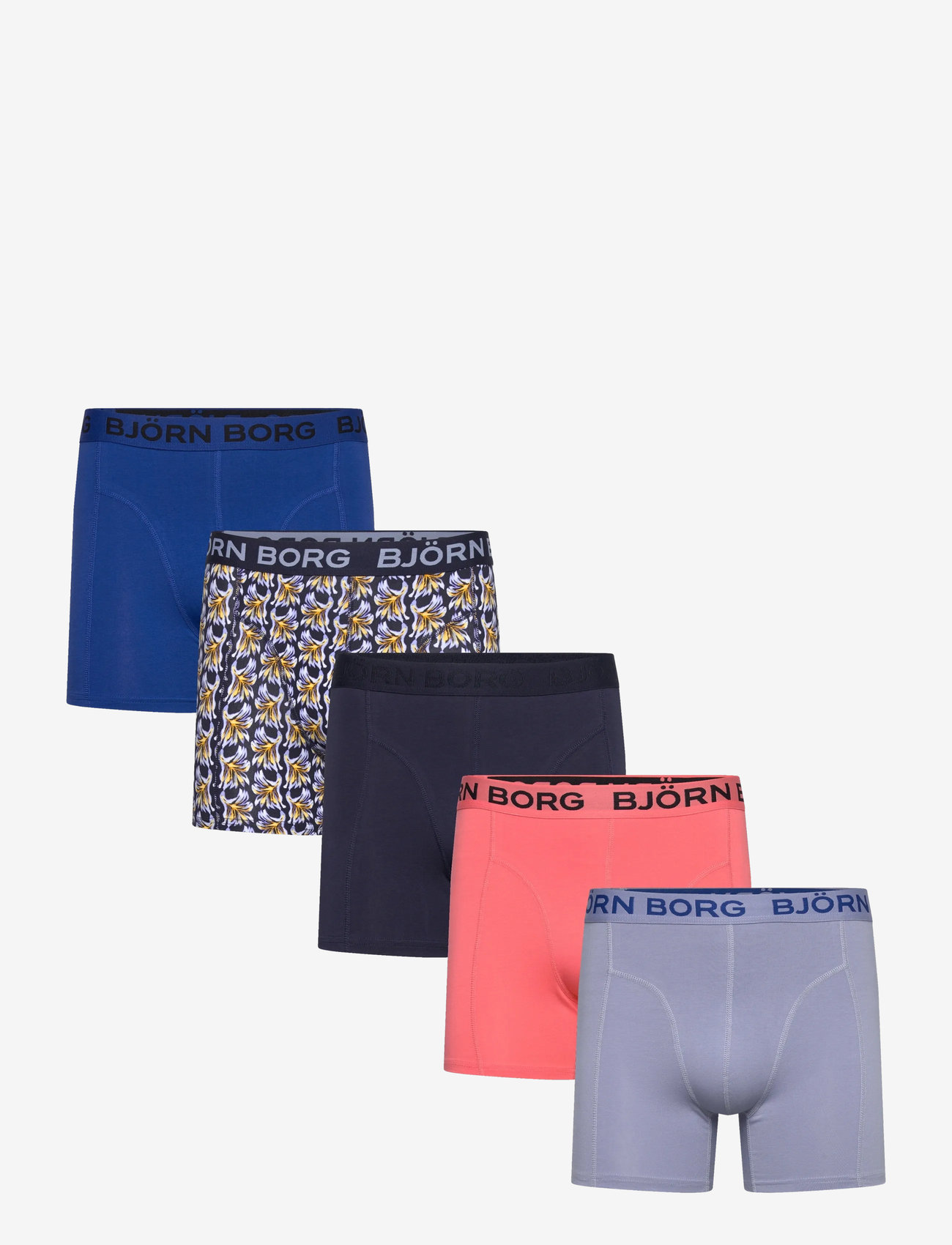 Björn Borg - COTTON STRETCH BOXER 5p - unterhosen im multipack - multipack 1 - 0