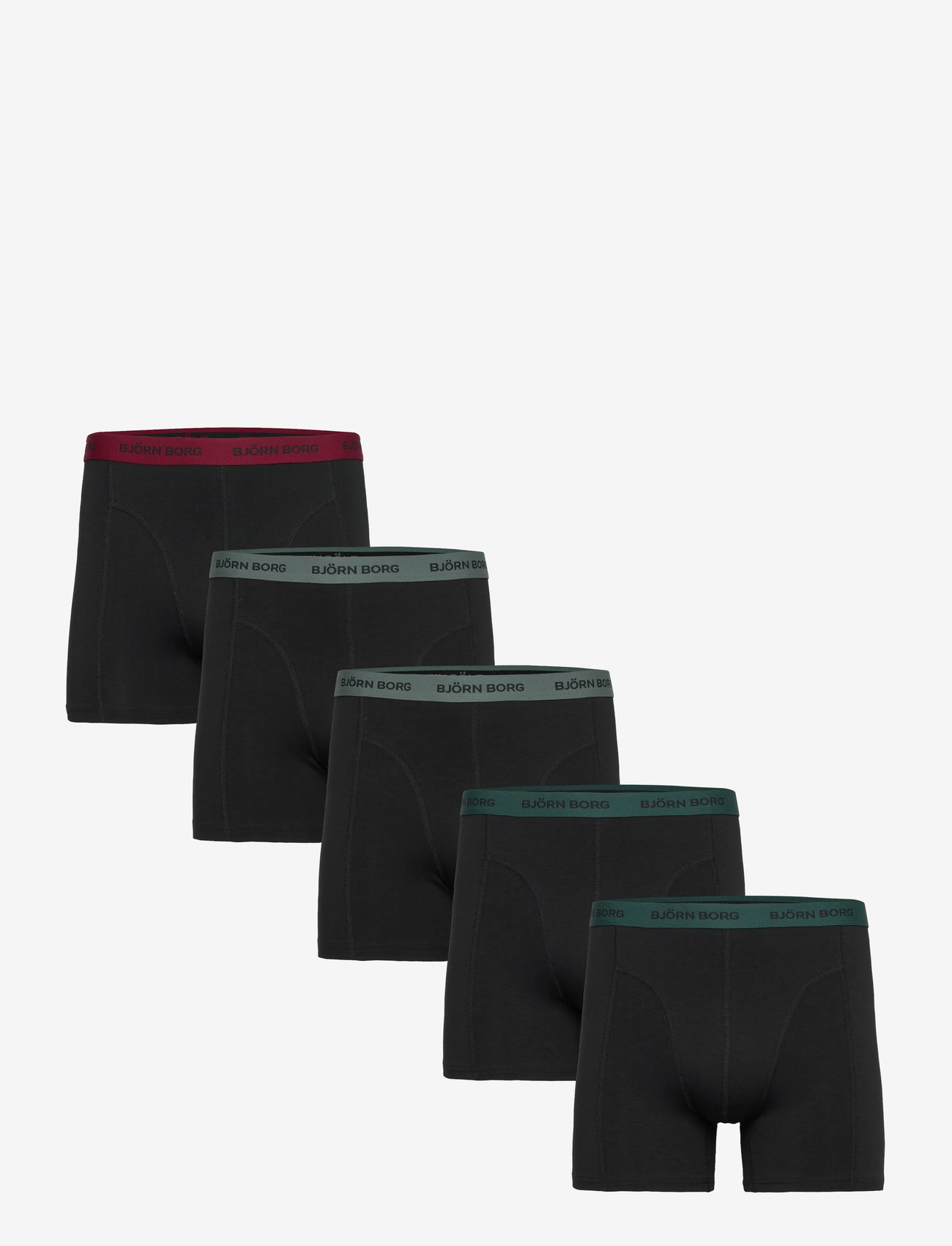 Björn Borg - COTTON STRETCH BOXER 5p - multipack underpants - multipack 1 - 0