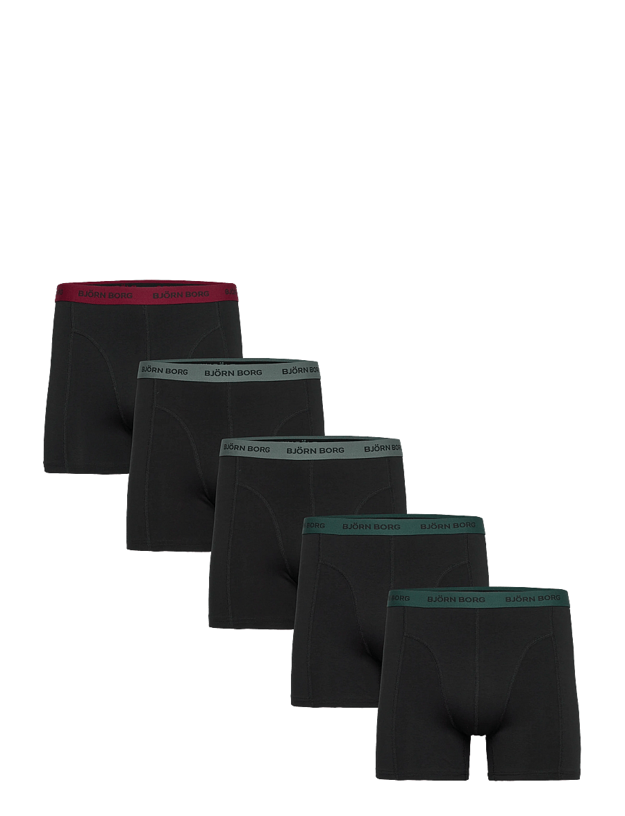 Björn Borg - COTTON STRETCH BOXER 5p - unterhosen im multipack - multipack 1 - 0