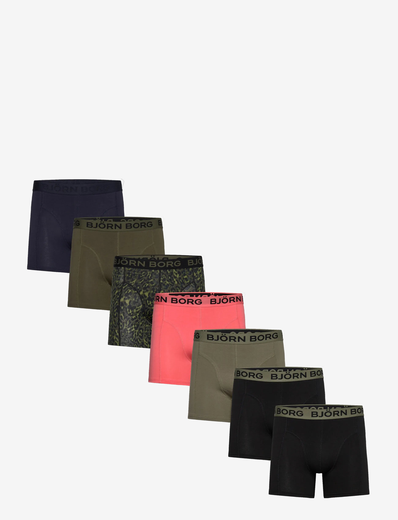 Björn Borg - COTTON STRETCH BOXER 7p - multipack 1 - 0