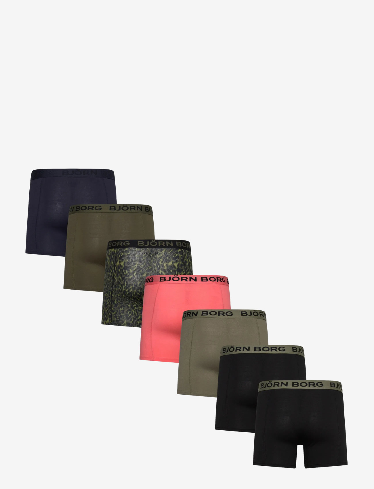Björn Borg - COTTON STRETCH BOXER 7p - multipack 1 - 1