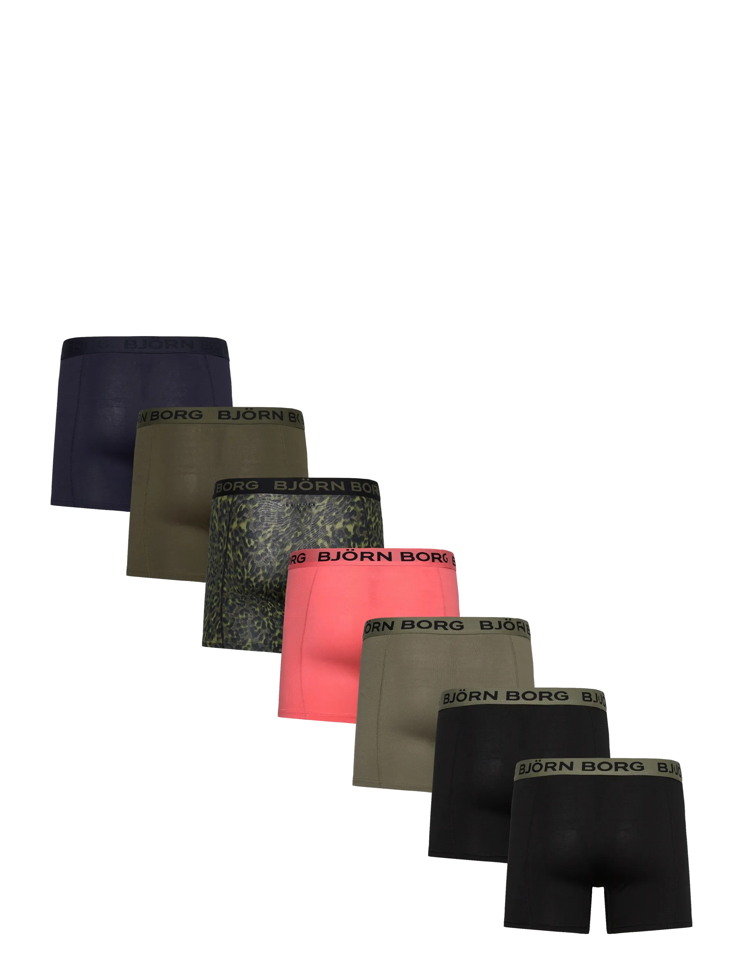 Björn Borg - COTTON STRETCH BOXER 7p - multipack 1 - 1