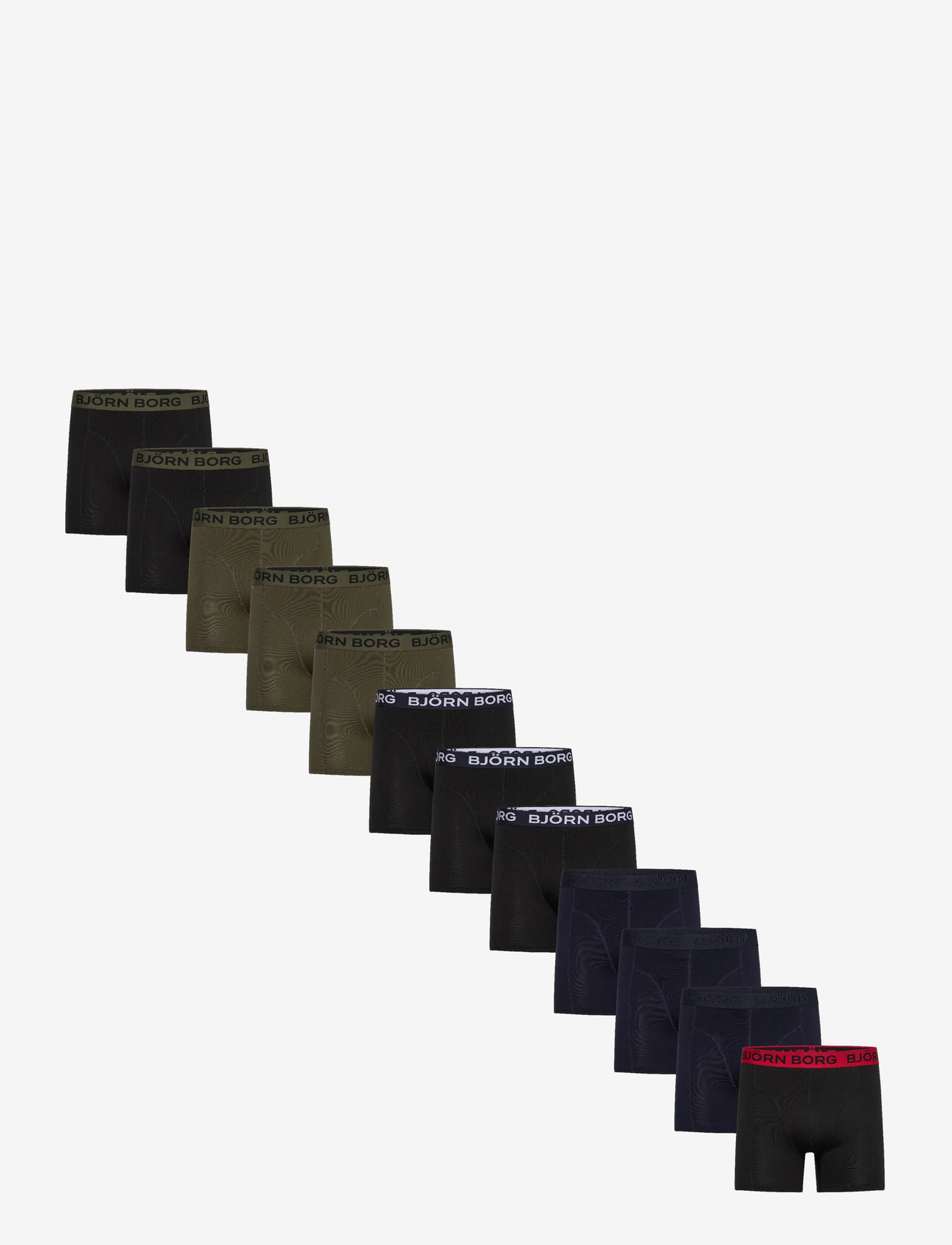 Björn Borg - COTTON STRETCH BOXER 12p - multipack underpants - multipack 1 - 0