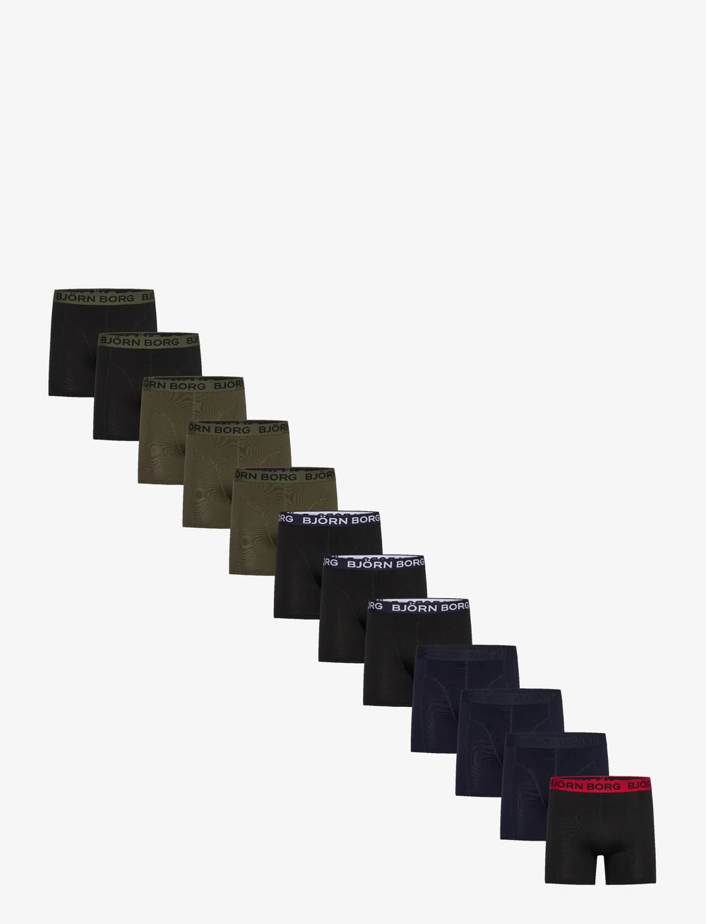 Björn Borg - COTTON STRETCH BOXER 12p - multipack underpants - multipack 1 - 0