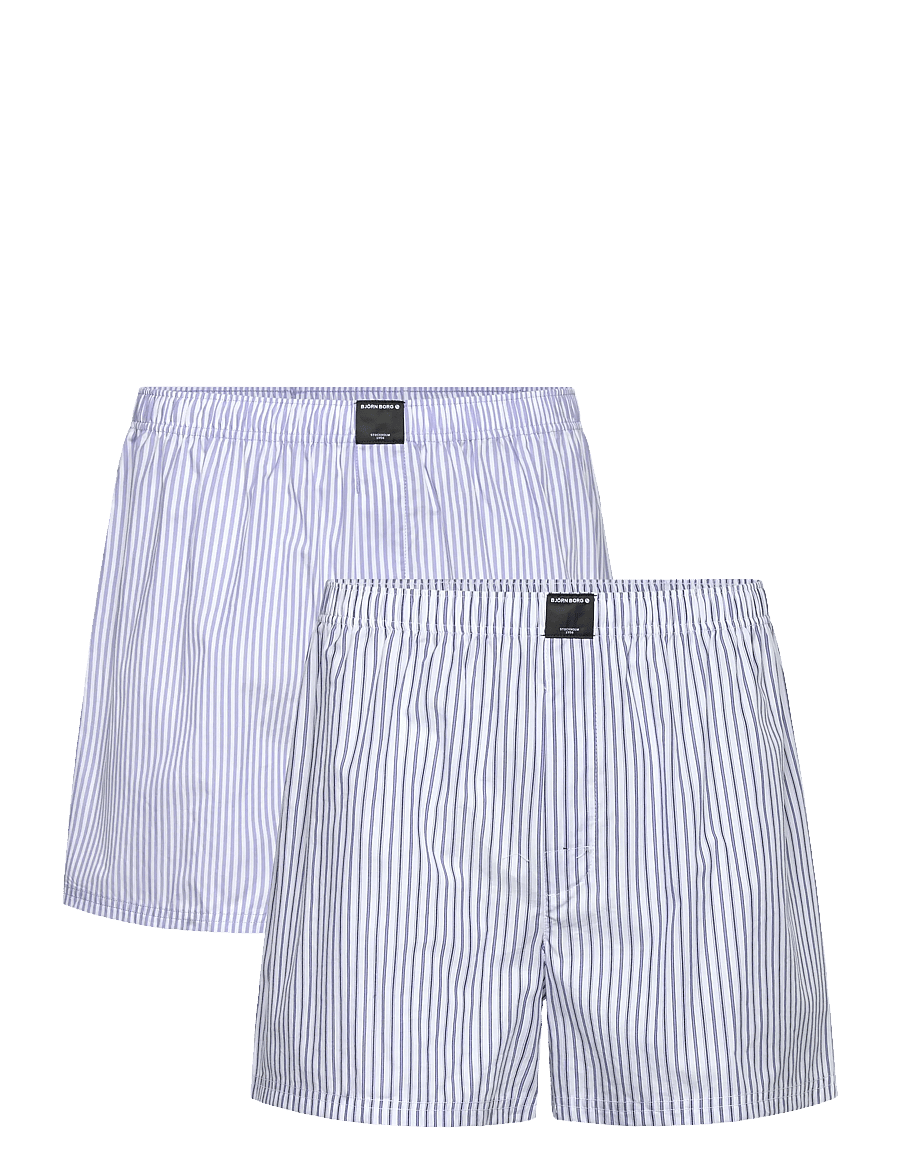 Björn Borg - COTTON STRETCH WOVEN BOXER SHORTS 2p - unterhosen im multipack - multipack 1 - 0
