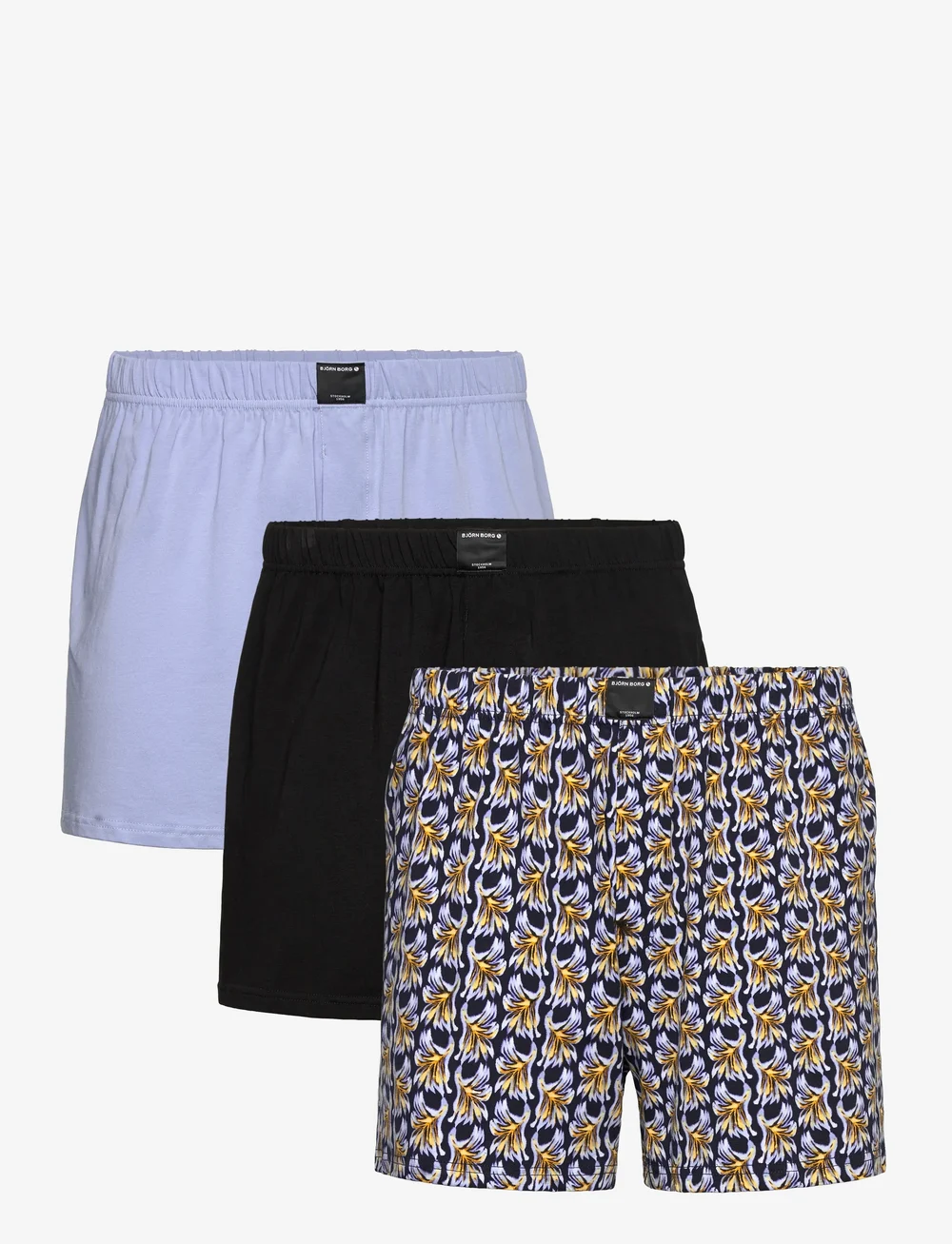 Björn Borg - COTTON STRETCH JERSEY BOXER SHORTS 3p - multipack underpants - multipack 2 - 0