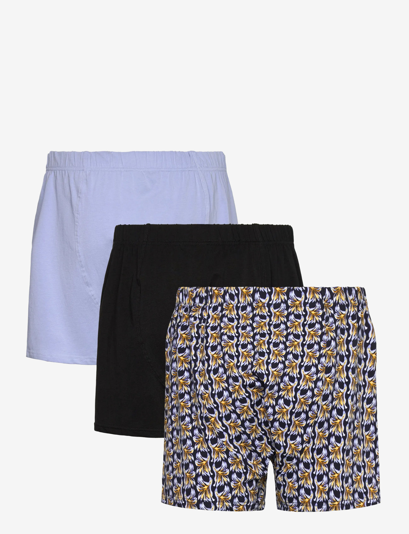 Björn Borg - COTTON STRETCH JERSEY BOXER SHORTS 3p - aluspükste mitmikpakk - multipack 2 - 1
