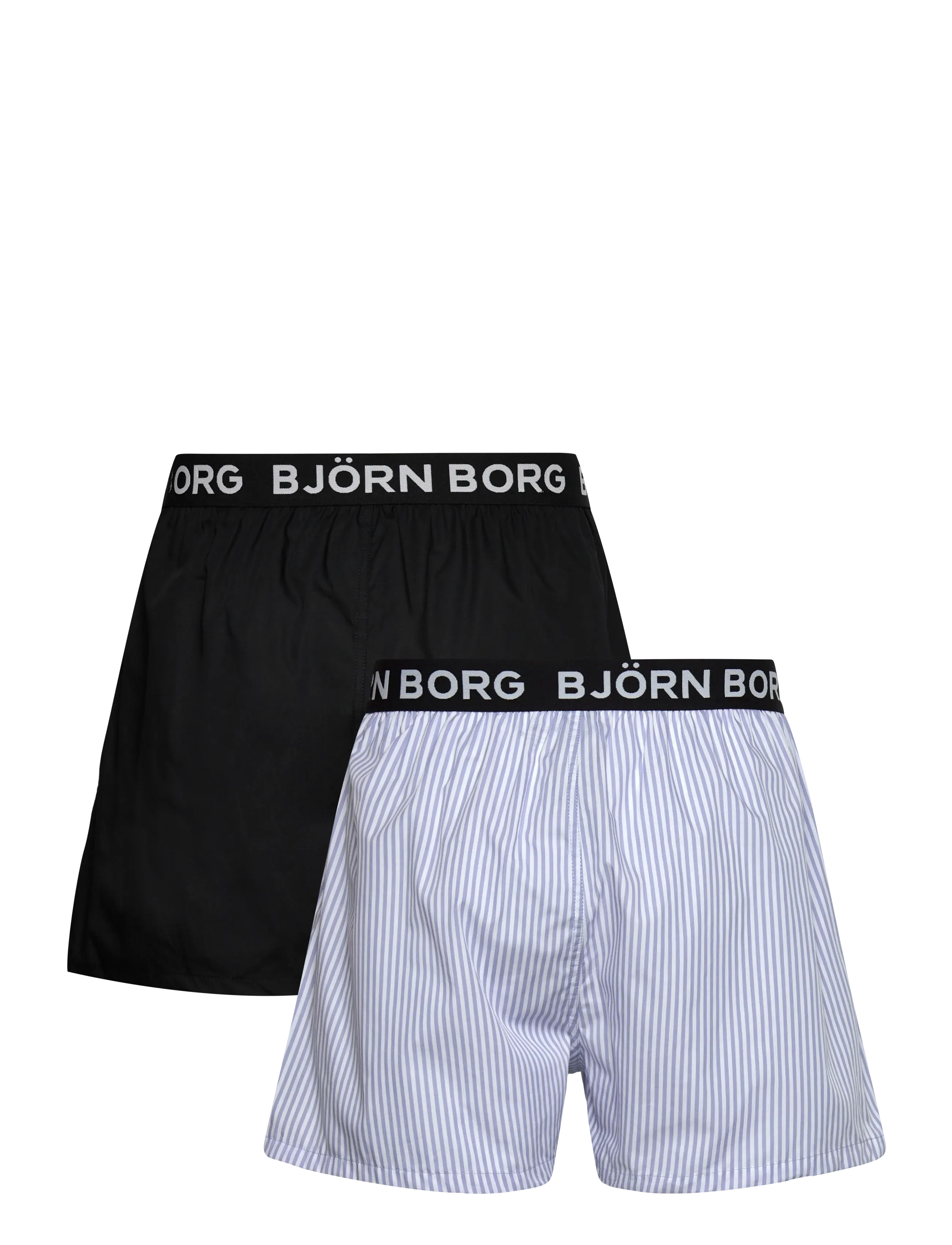 Björn Borg - COTTON STRETCH LOGO WOVEN BOXER SHORTS 2p - multipack 1 - 1