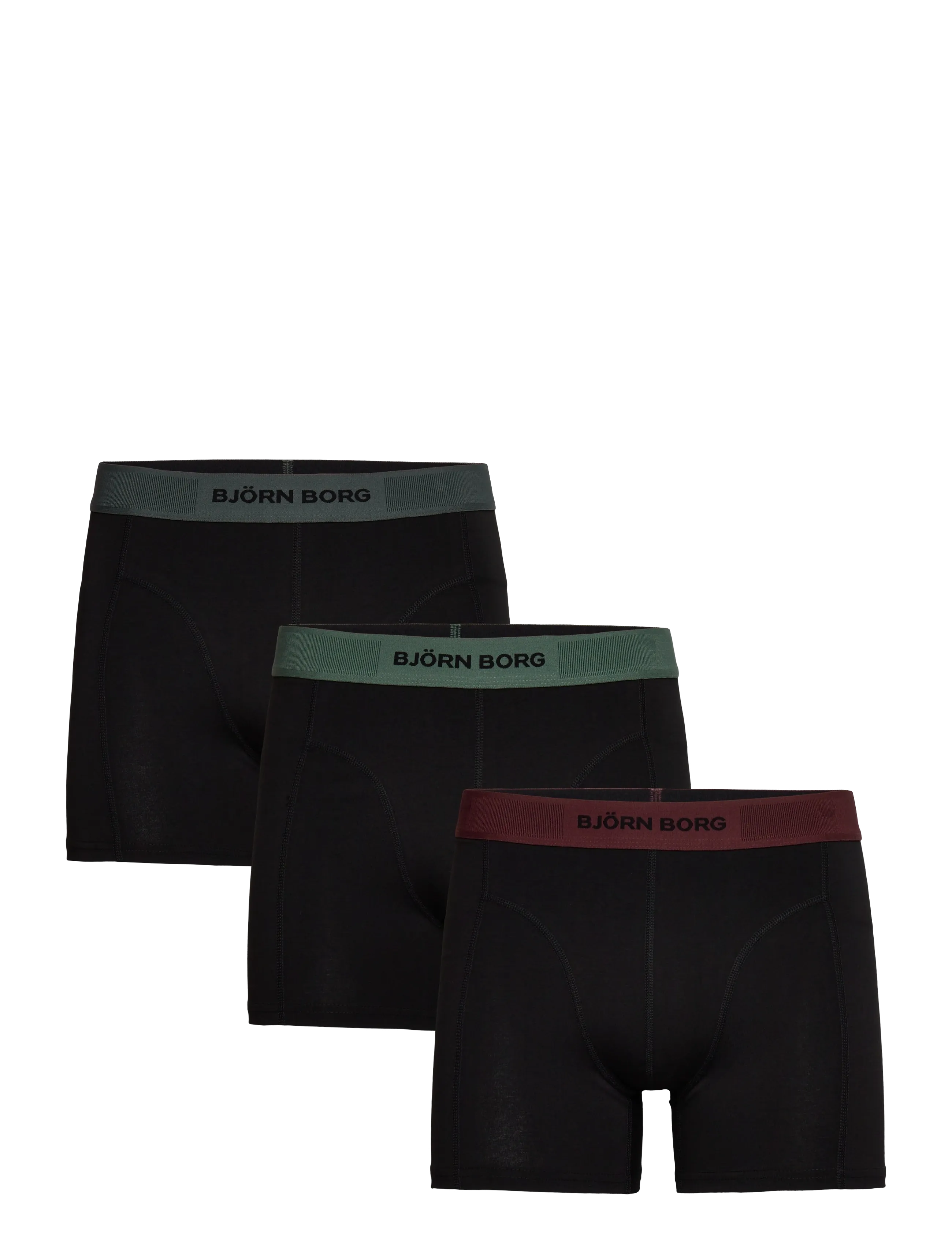 Björn Borg ORGANIC COTTON STRETCH BOXER 3p - Underkläder - MULTIPACK 1 / black