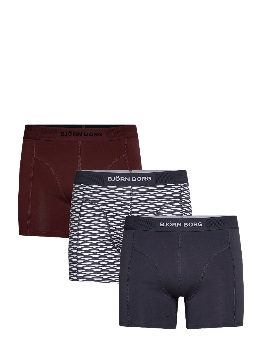 Björn Borg - ORGANIC COTTON STRETCH BOXER 3p - unterhosen im multipack - multipack 3 - 0