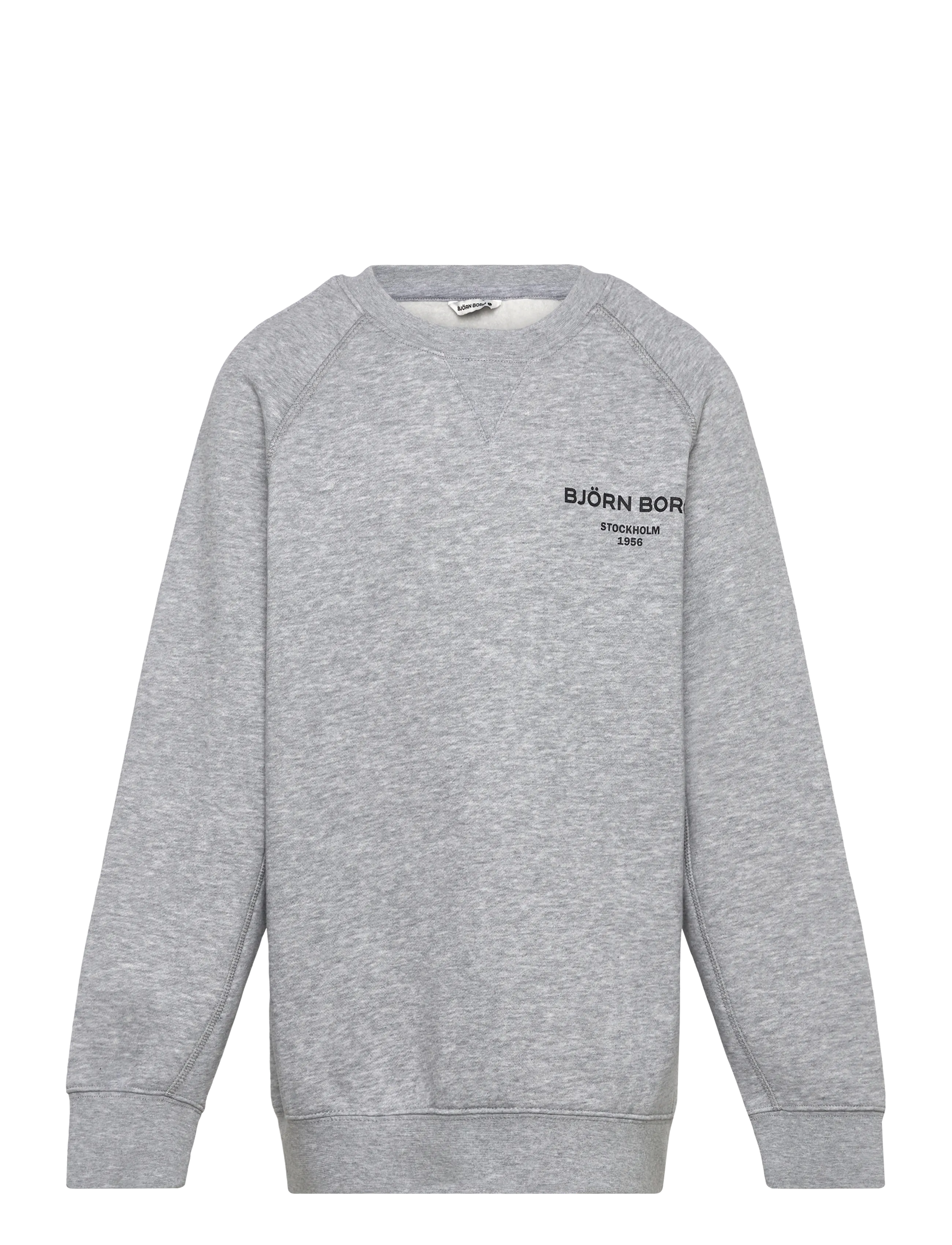 BJÖRN BORG Borg Essential 1 Sweatshirt Grau - 110-116 - Kinder