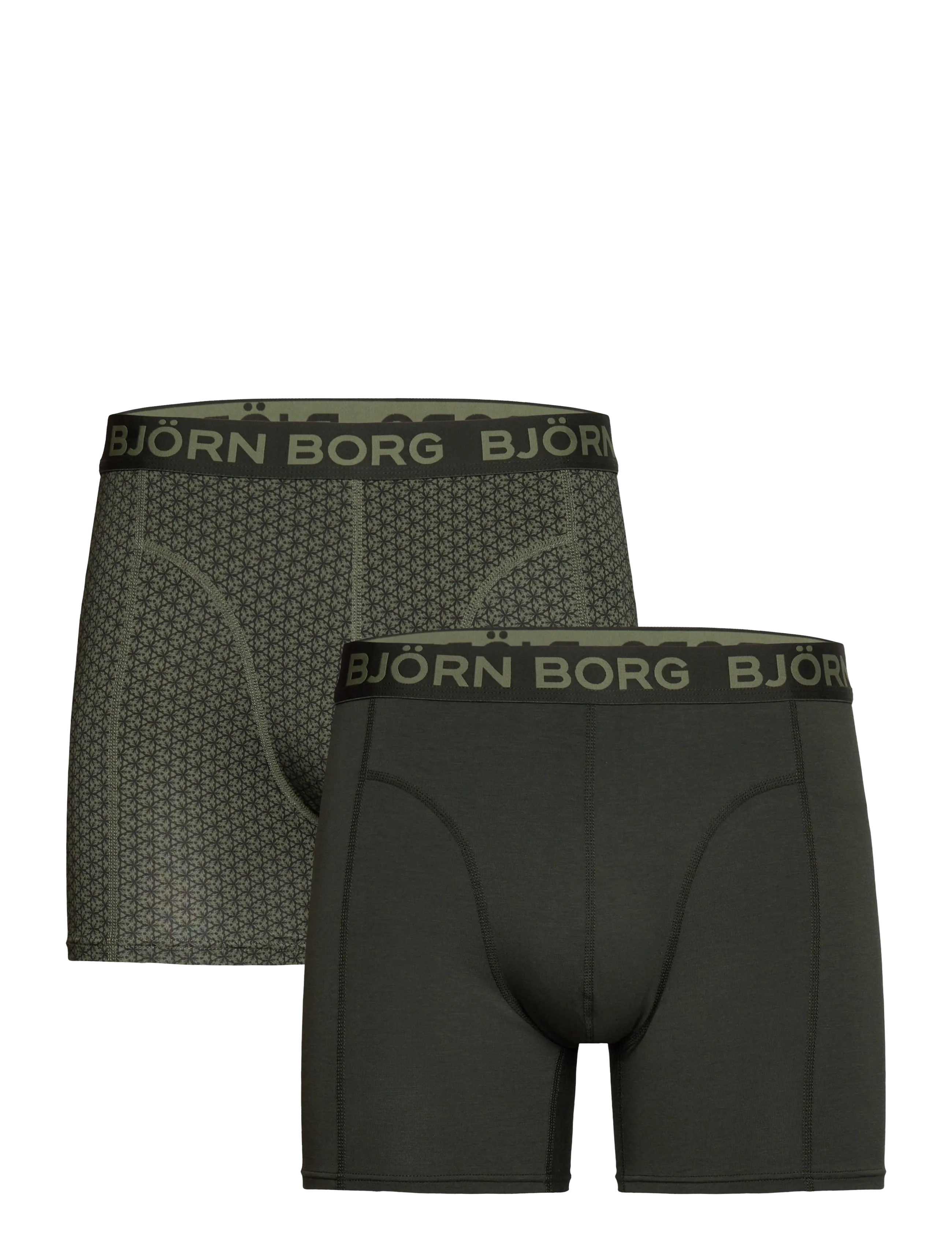 Björn Borg BAMBOO BOXER 2p - Underkläder - MULTIPACK 3 / green