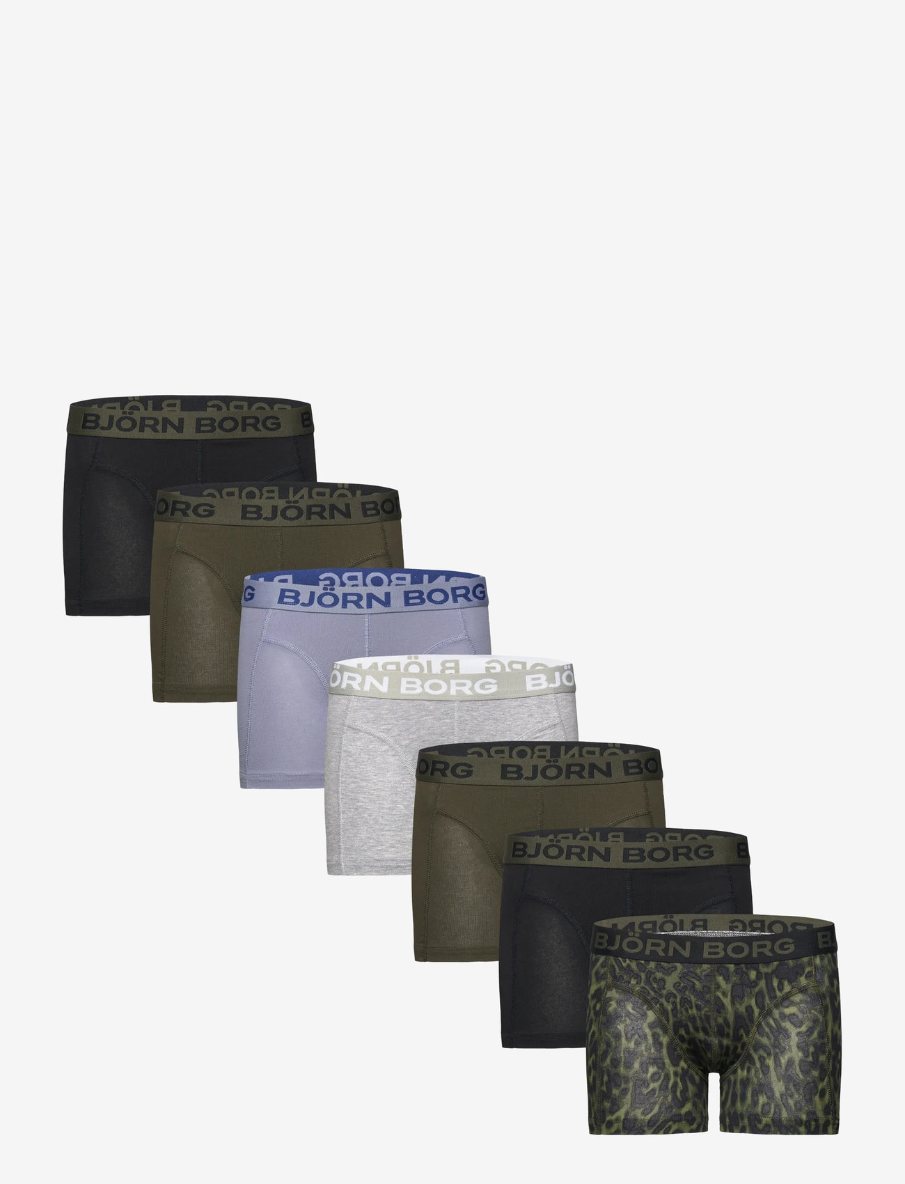 Björn Borg - COTTON STRETCH BOXER 7p - pesu - multipack 1 - 0