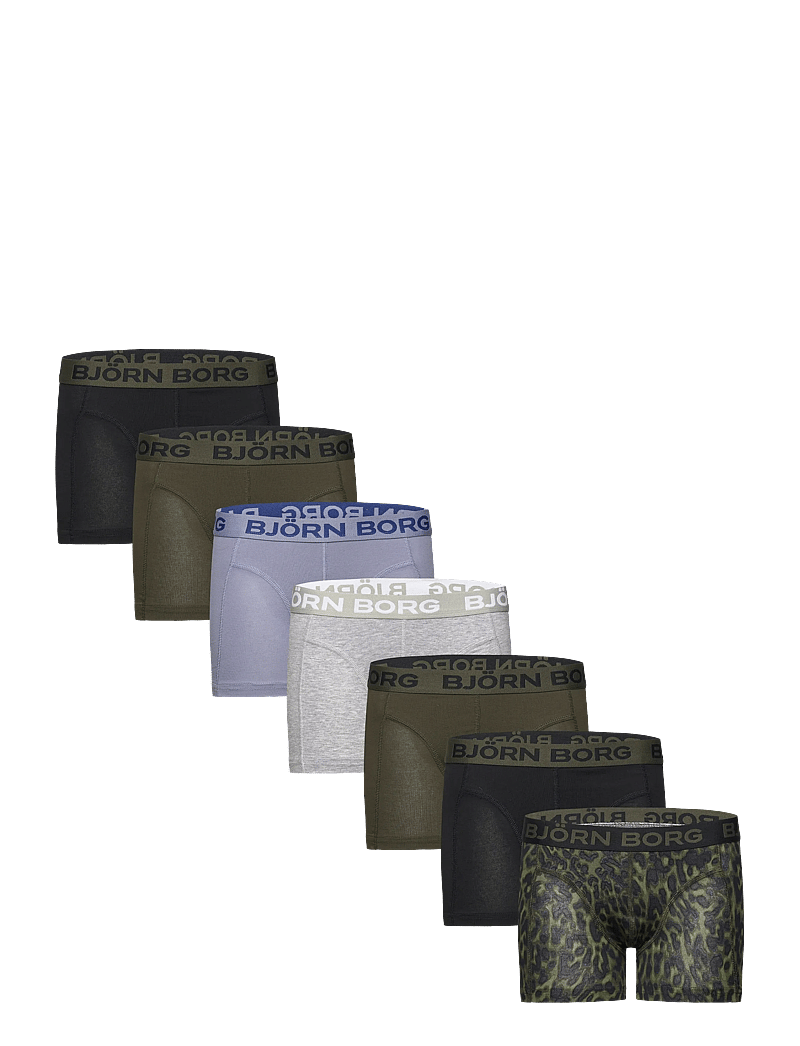 Björn Borg - COTTON STRETCH BOXER 7p - pesu - multipack 1 - 0