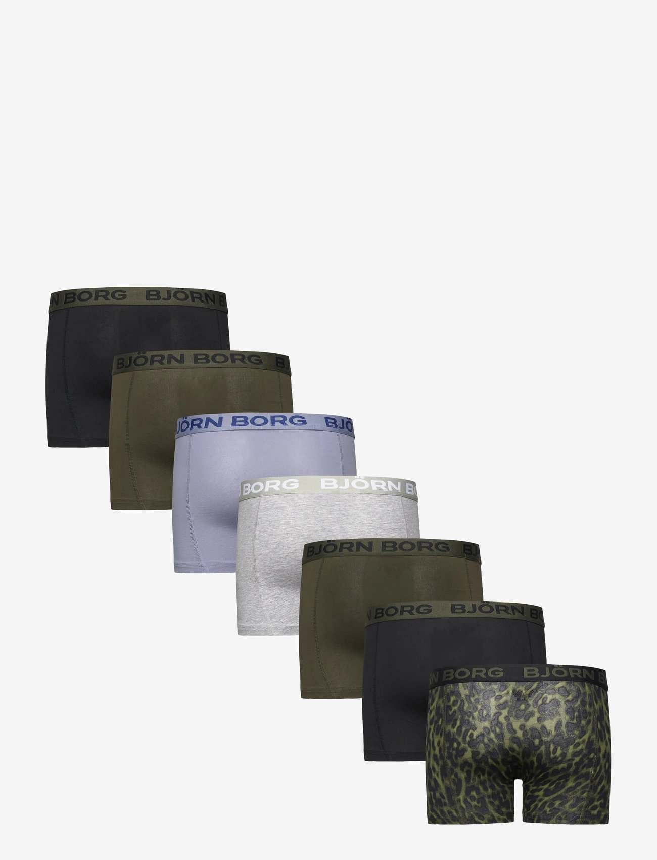 Björn Borg - COTTON STRETCH BOXER 7p - pesu - multipack 1 - 1