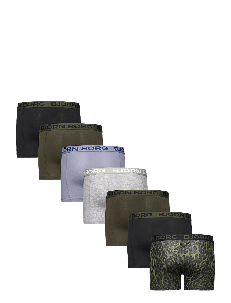 Björn Borg - COTTON STRETCH BOXER 7p - pesu - multipack 1 - 1