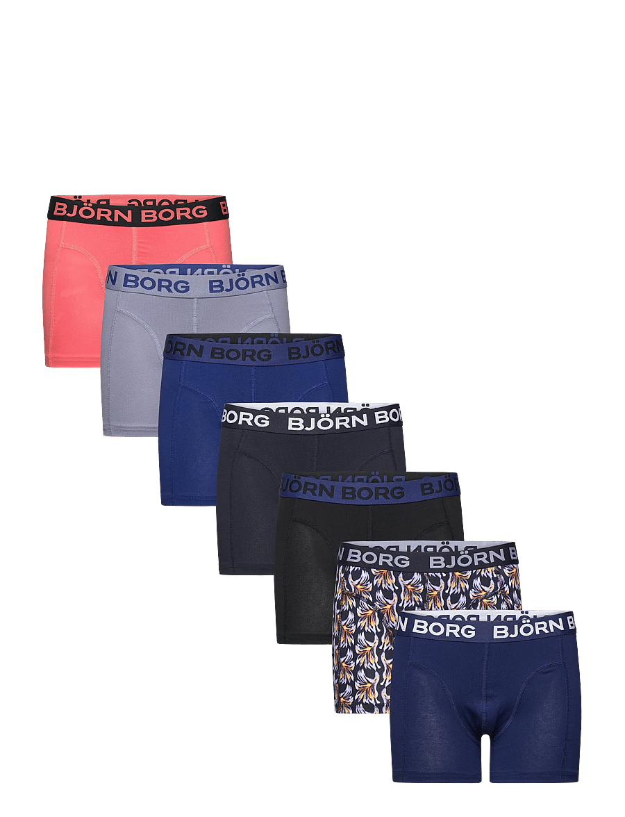 Björn Borg - COTTON STRETCH BOXER 7p - unterhosen - multipack 2 - 0