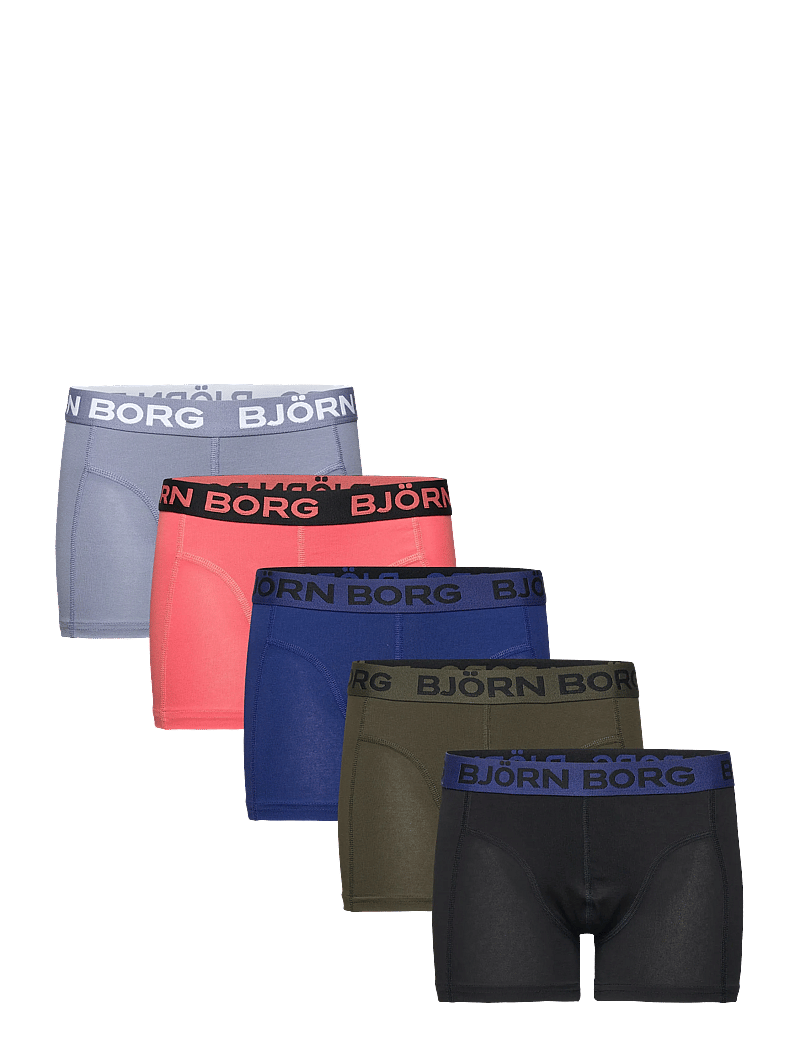 Björn Borg - COTTON STRETCH BOXER 5p - pesu - multipack 1 - 0