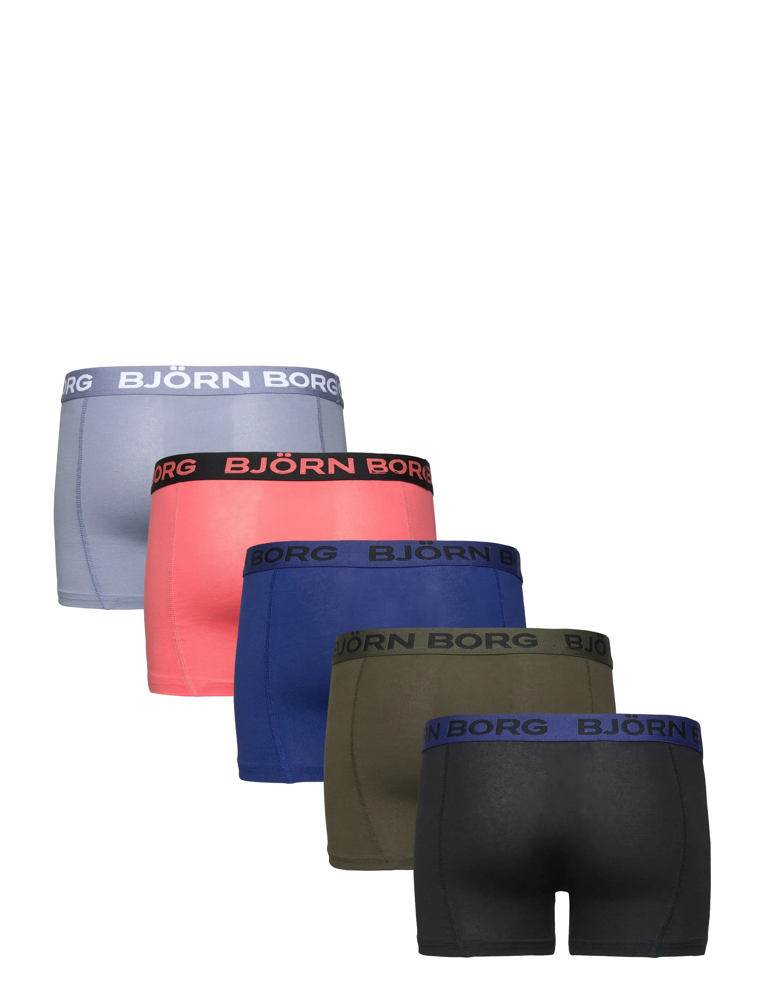 Björn Borg - COTTON STRETCH BOXER 5p - underbukser - multipack 1 - 1