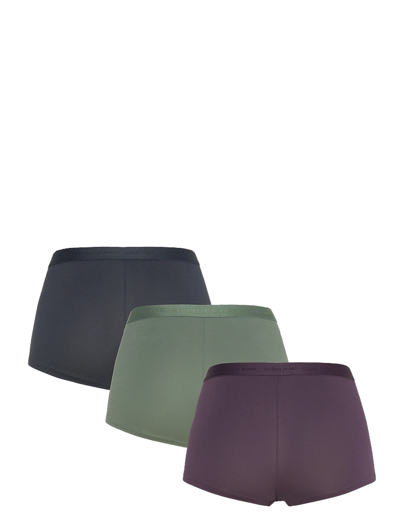 Björn Borg - EVERYDAY COTTON BOXER SHORTS 3p - aluspesu - multipack 1 - 2