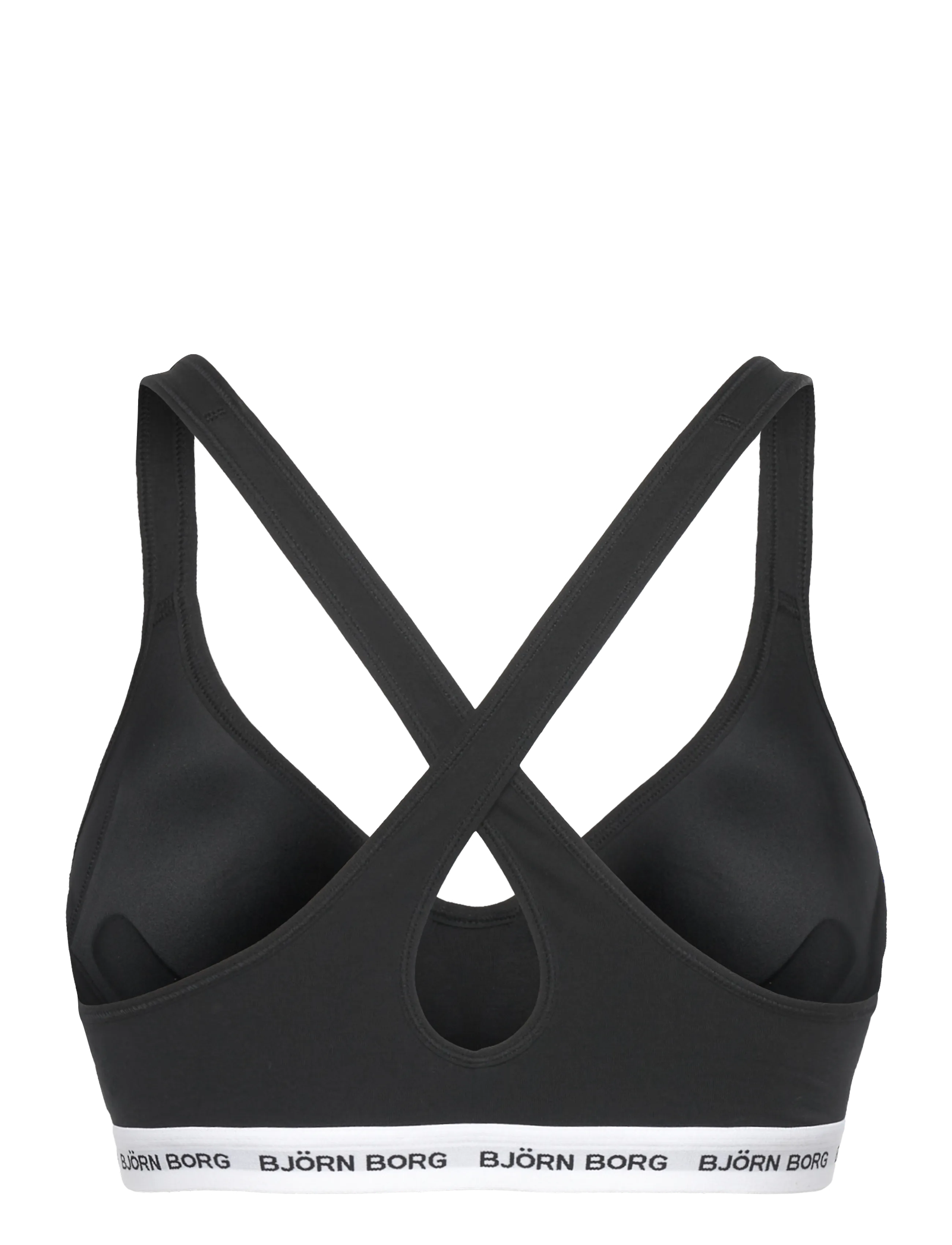 Björn Borg - LOGO BRALETTE - sport - black beauty - 1