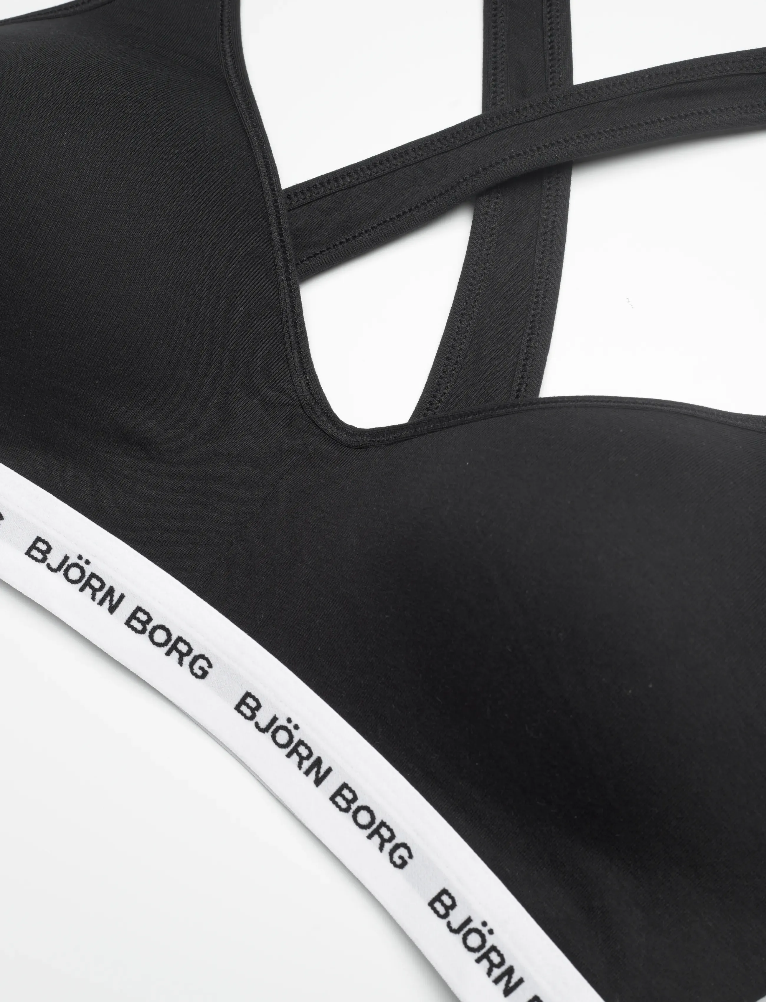 Björn Borg - LOGO BRALETTE - sport - black beauty - 2