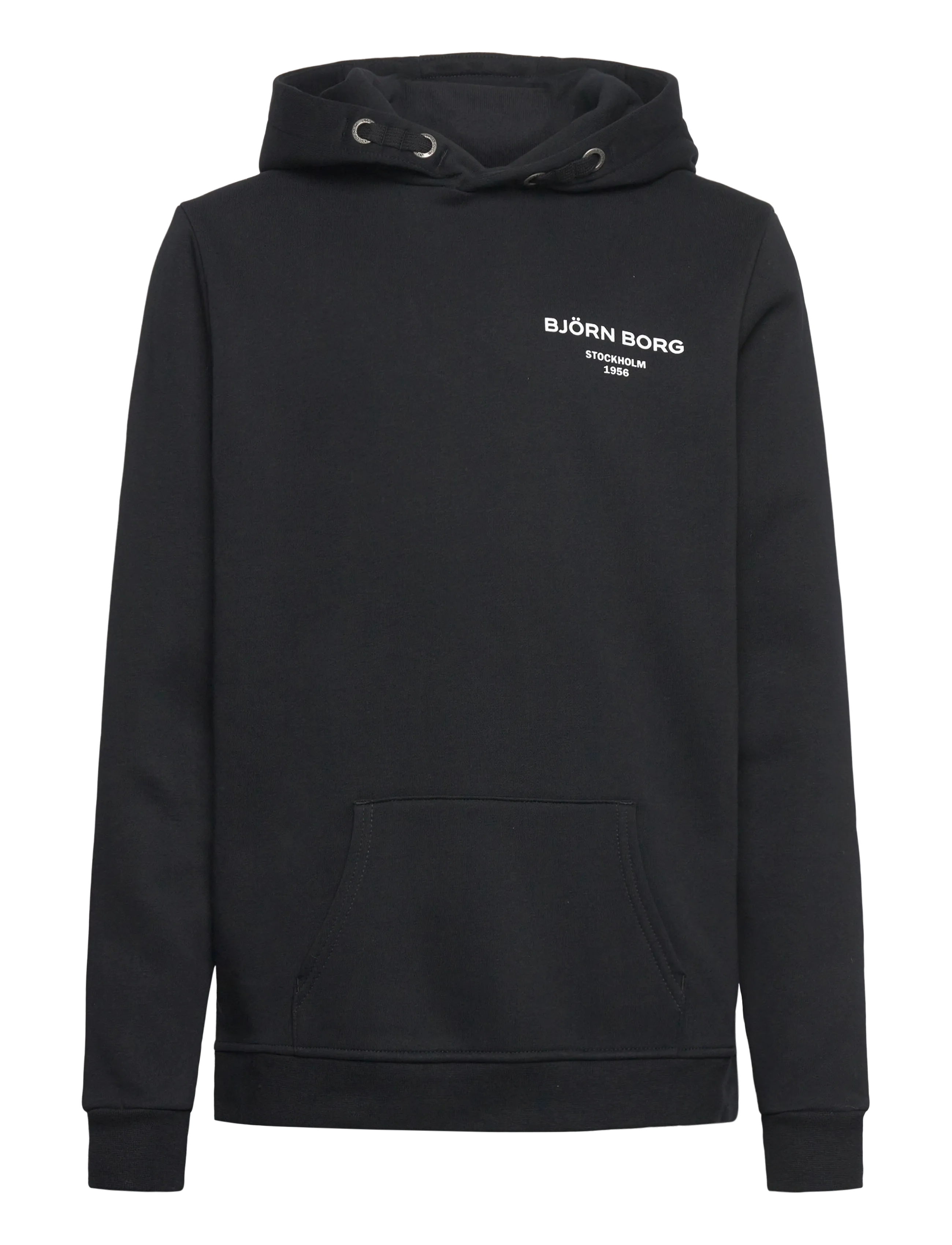 Björn Borg BORG ESSENTIAL 1 HOODIE - Kleidung - BLACK BEAUTY / black