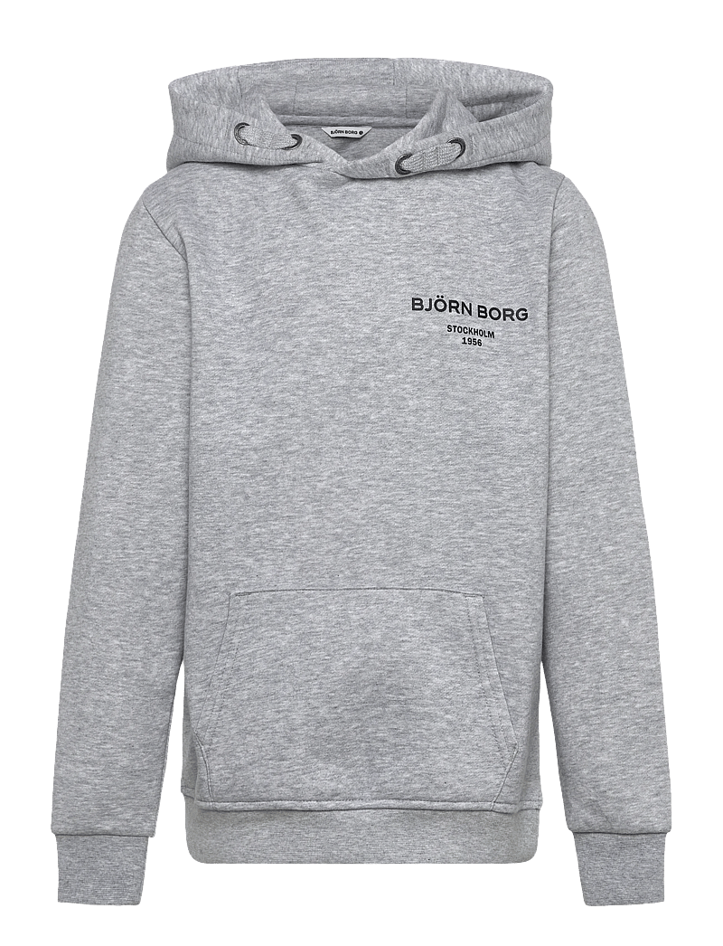 Björn Borg - BORG ESSENTIAL 1 HOODIE - pulls a capuche - light grey melange - 0