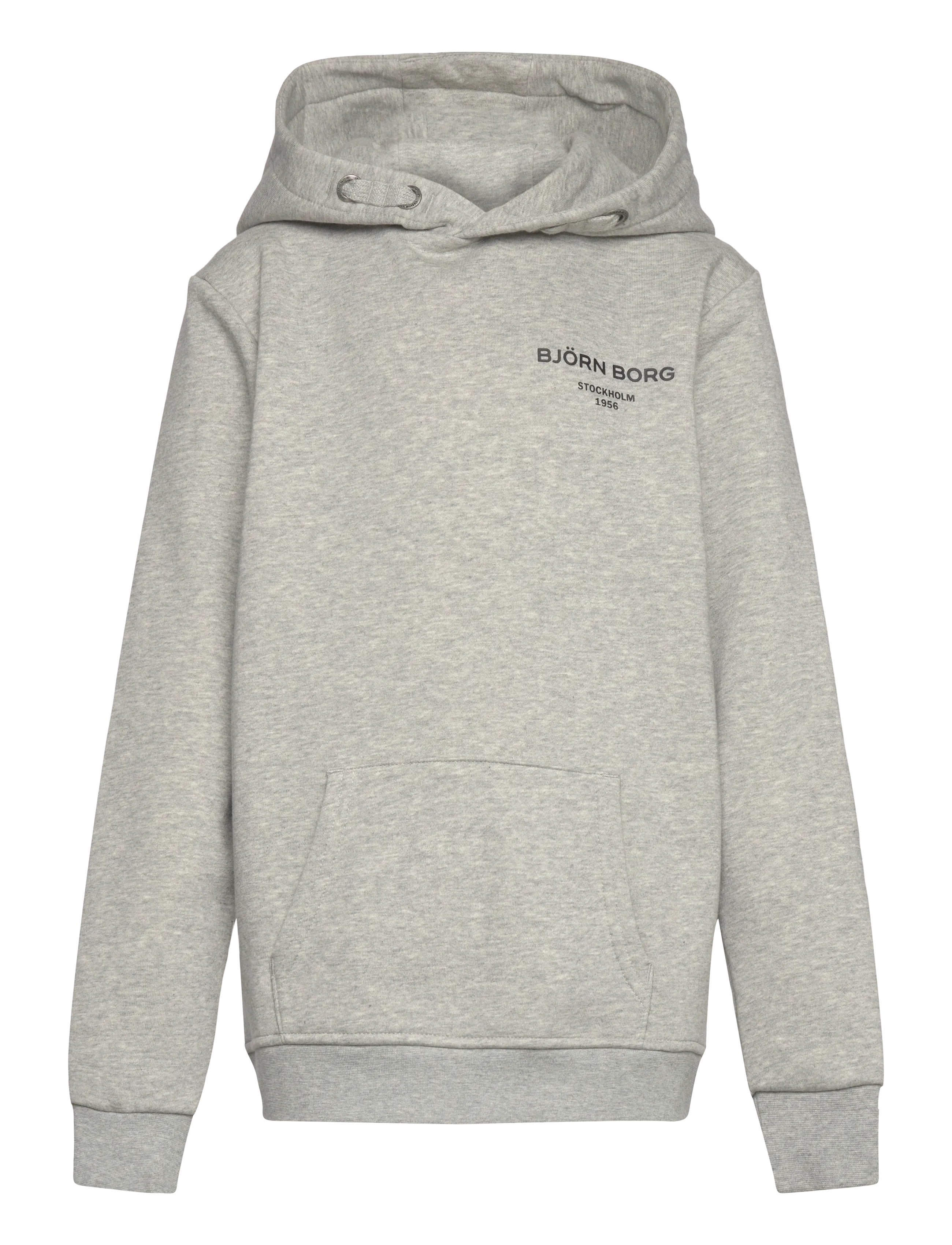 Björn Borg Essential 1 Hoodie, 110-116, Sweatshirts & Hoodies, Grau - Kinder
